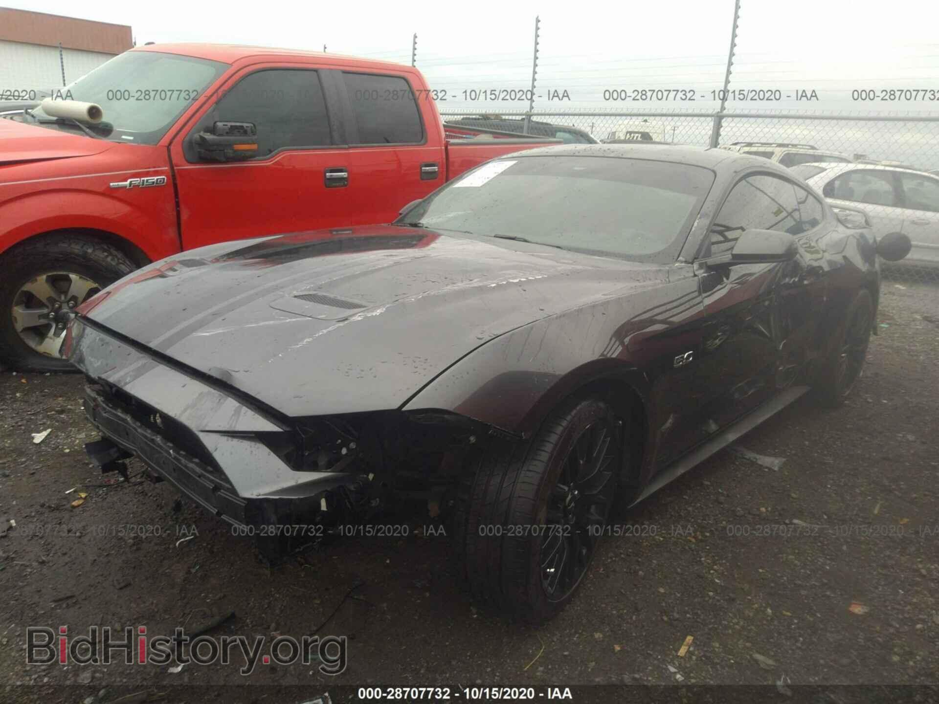 2019 FORD MUSTANG - VIN: 1FA6P8CF9K5122291 - Фото 2