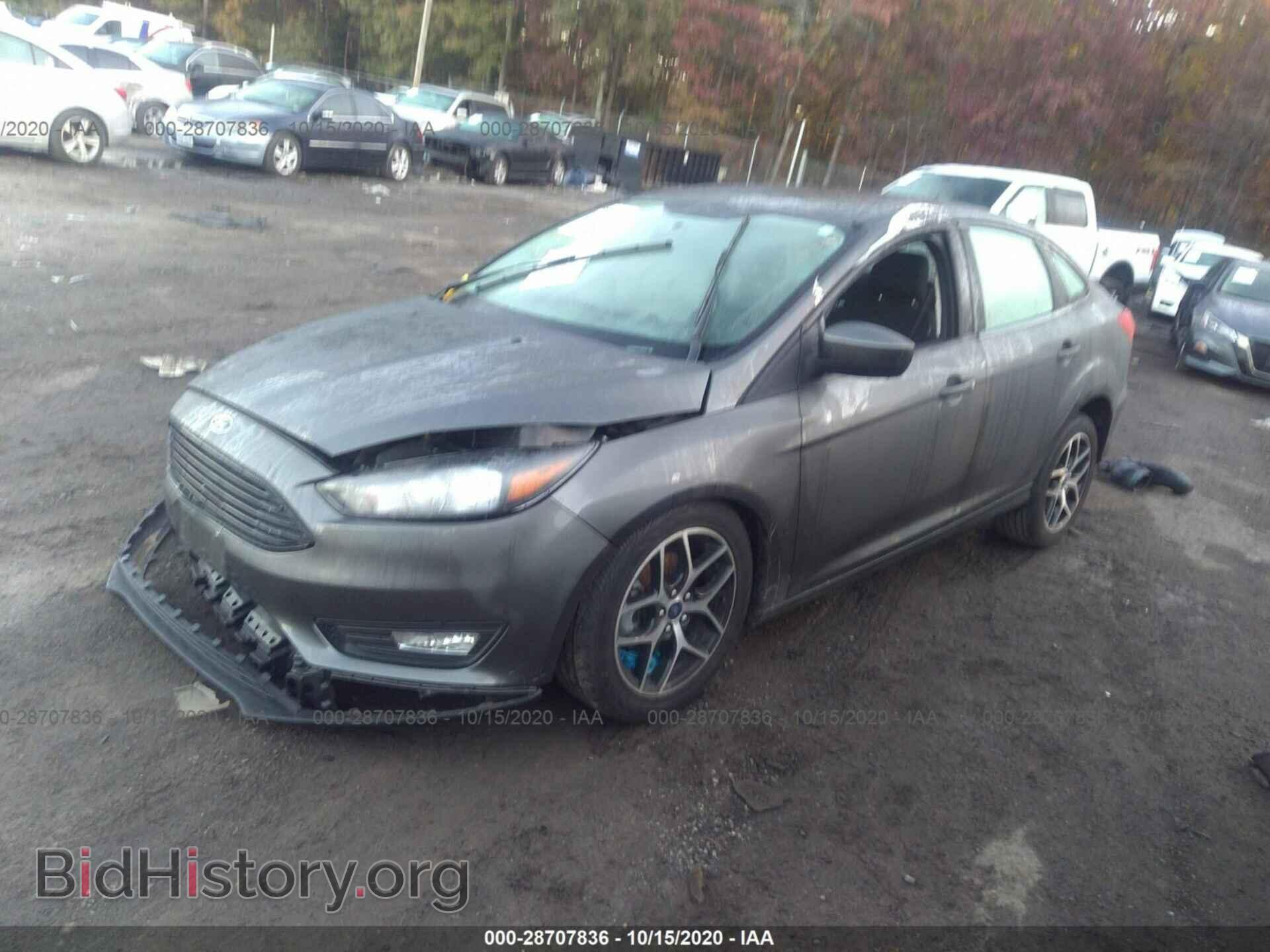 2018 FORD FOCUS - VIN: 1FADP3F21JL309991 - Фото 2