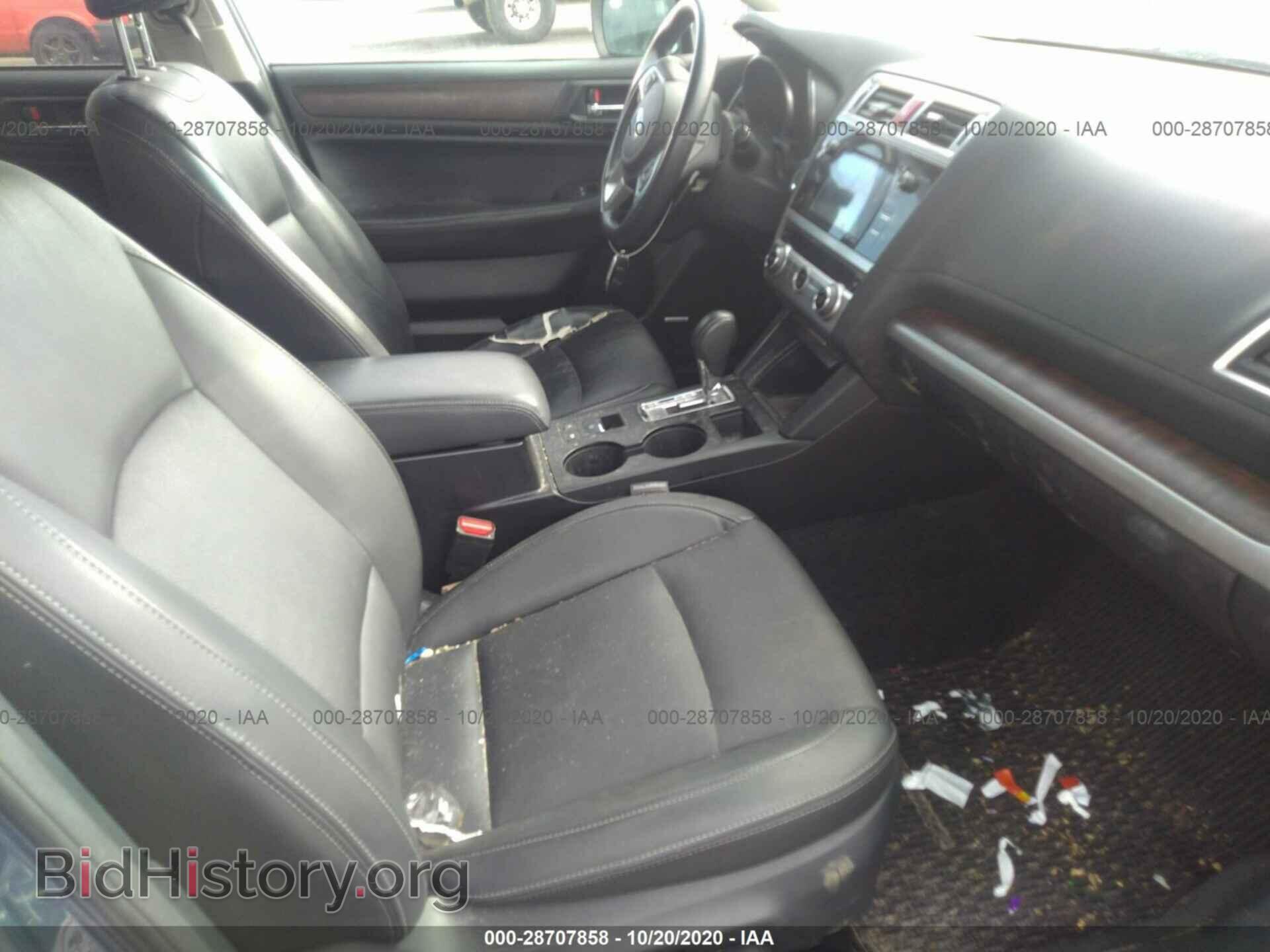 2015 SUBARU OUTBACK - VIN: 4S4BSELC7F3208384 - Фото 5