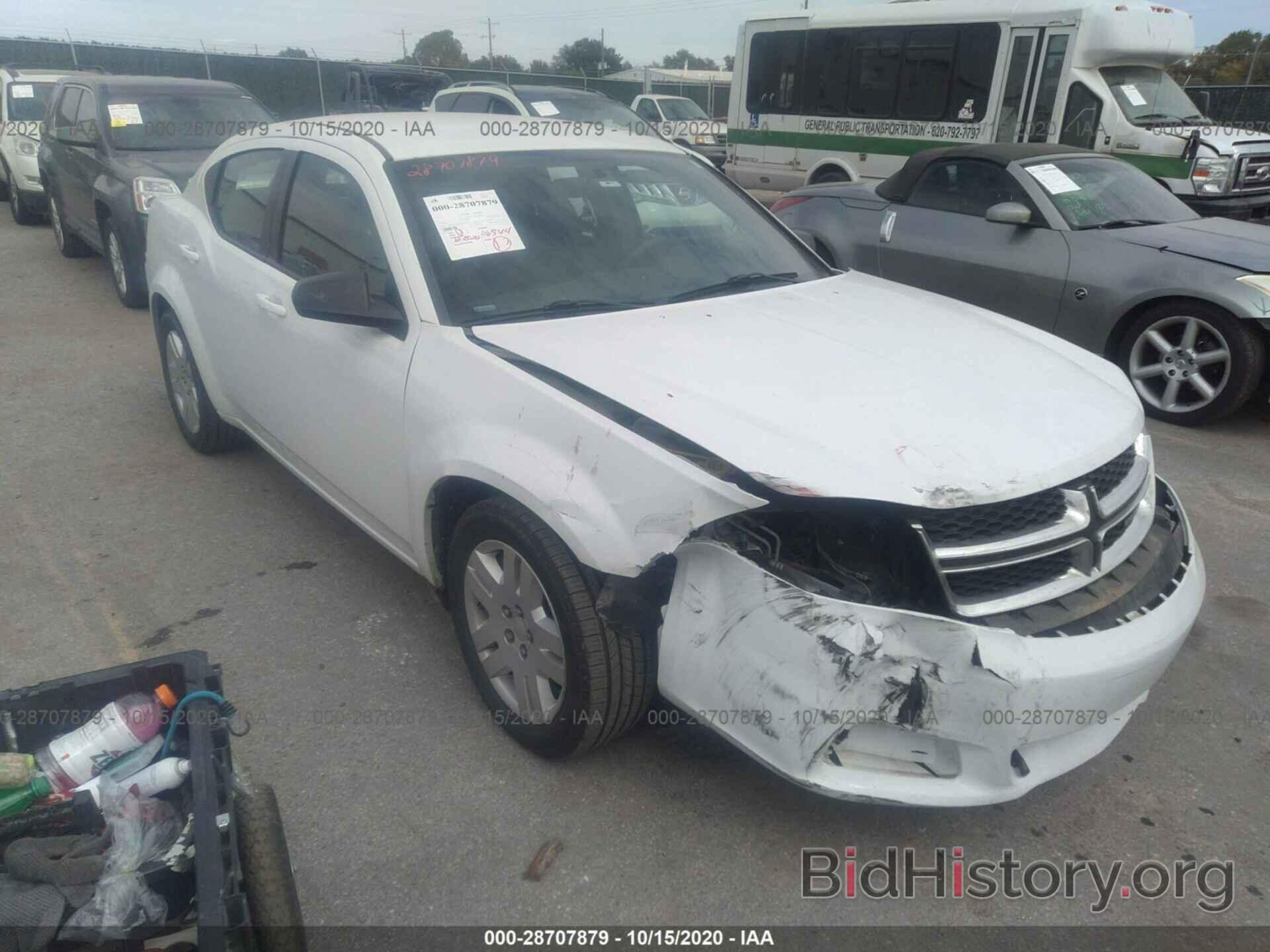 Photo 1C3CDZABXEN225417 - DODGE AVENGER 2014