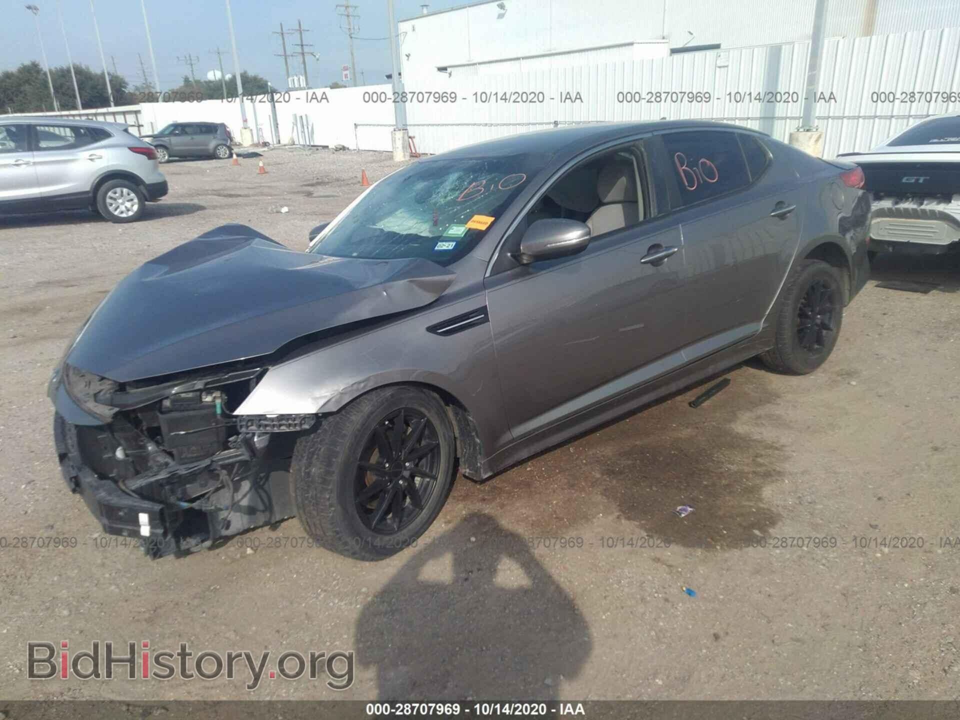 2014 KIA OPTIMA - VIN: 5XXGM4A75EG307028 - Фото 2