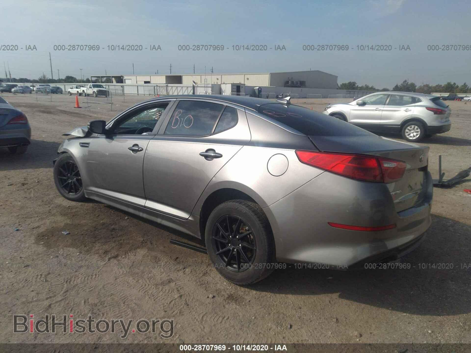 2014 KIA OPTIMA - VIN: 5XXGM4A75EG307028 - Фото 3