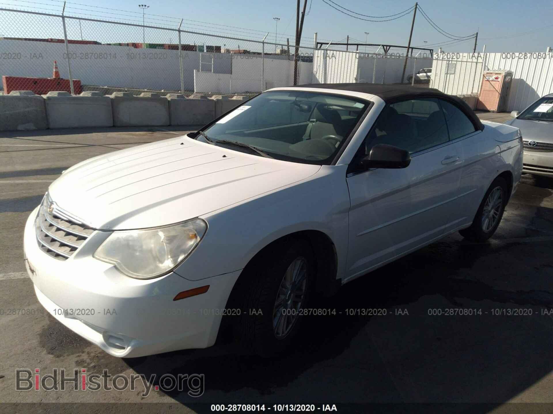 2008 CHRYSLER SEBRING - VIN: 1C3LC45K18N201009 - Фото 2