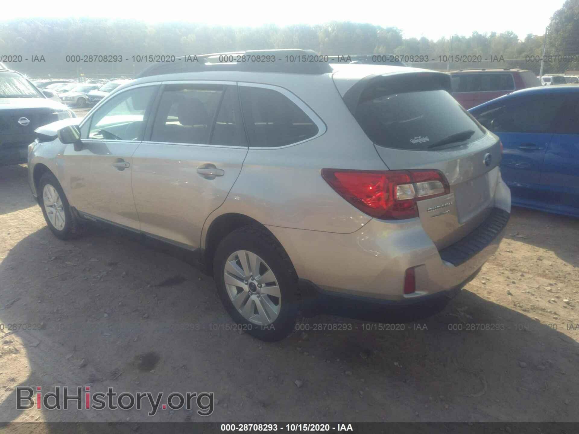 2015 SUBARU OUTBACK - VIN: 4S4BSBCC9F3339525 - Фото 3