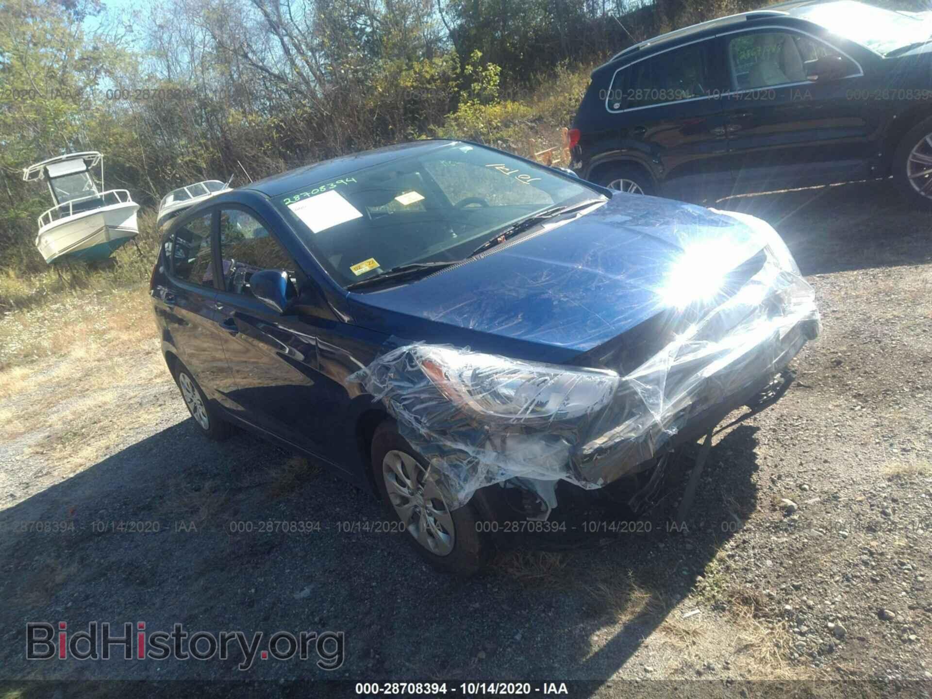 Photo KMHCT5AE6GU274944 - HYUNDAI ACCENT 2016