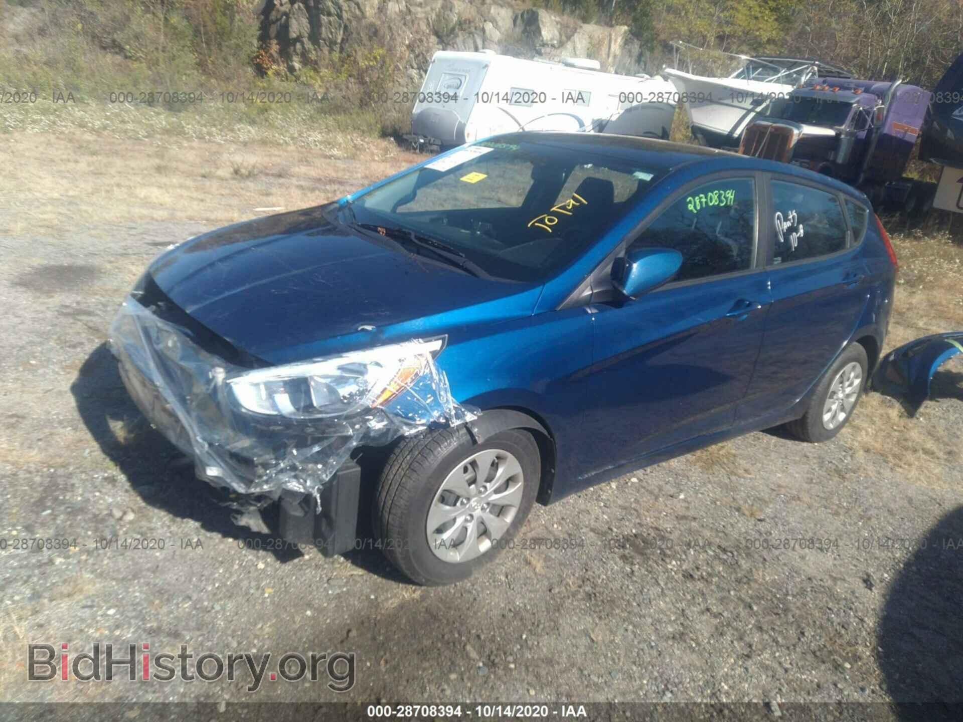 2016 HYUNDAI ACCENT - VIN: KMHCT5AE6GU274944 - Фото 2