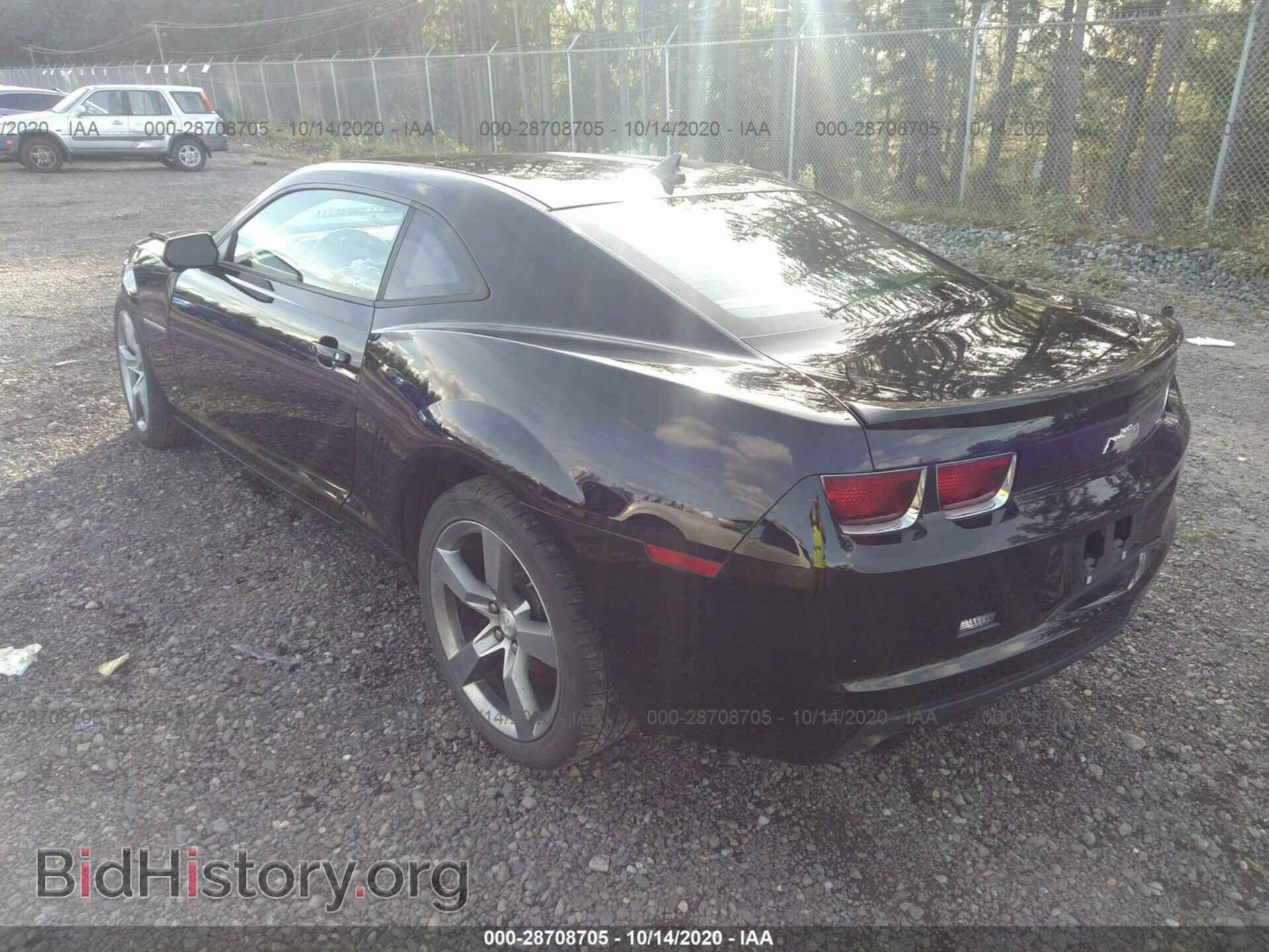 2012 CHEVROLET CAMARO - VIN: 2G1FB1E32C9127218 - Фото 3