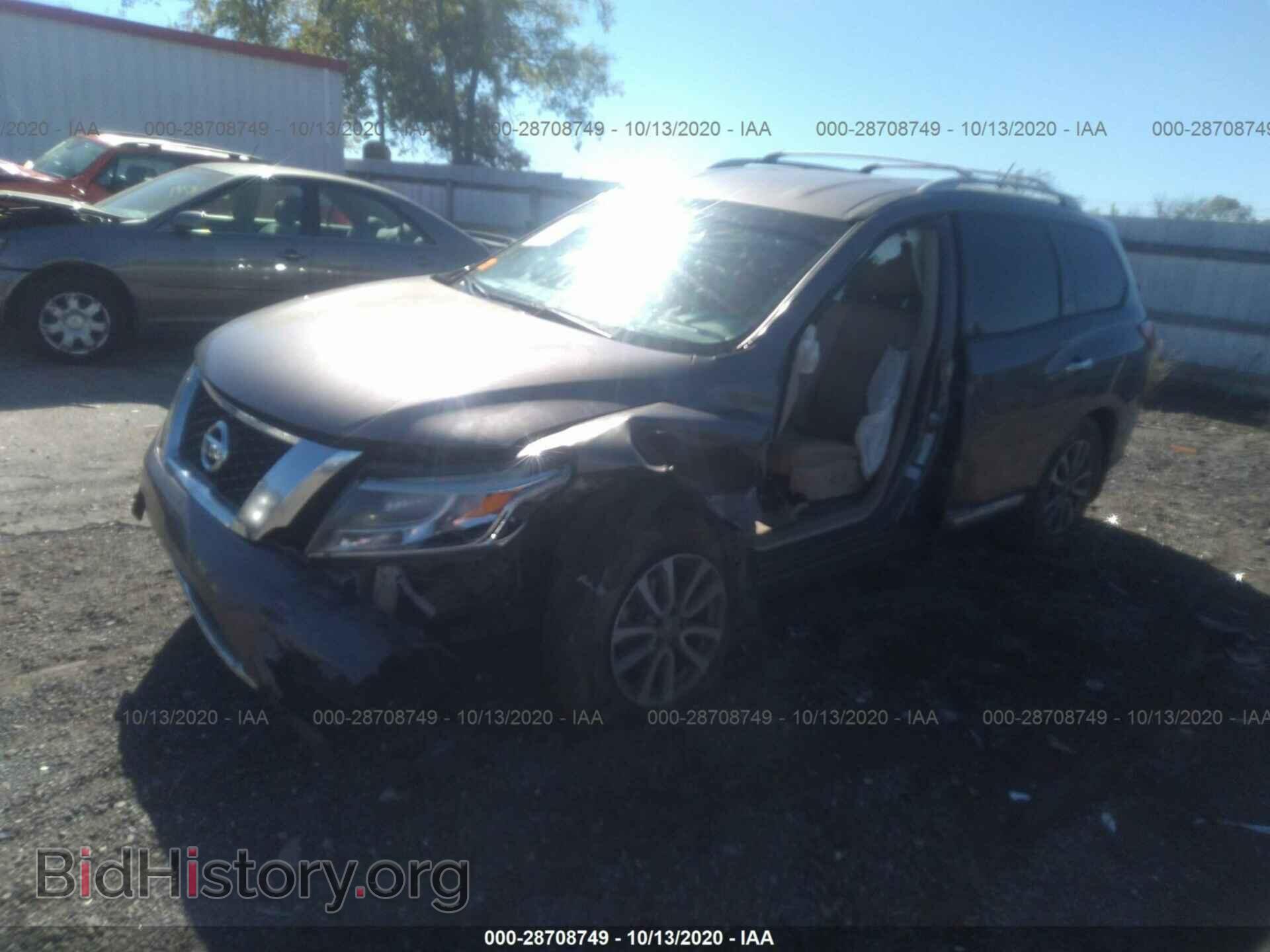 2014 NISSAN PATHFINDER - VIN: 5N1AR2MN9EC725965 - Фото 2