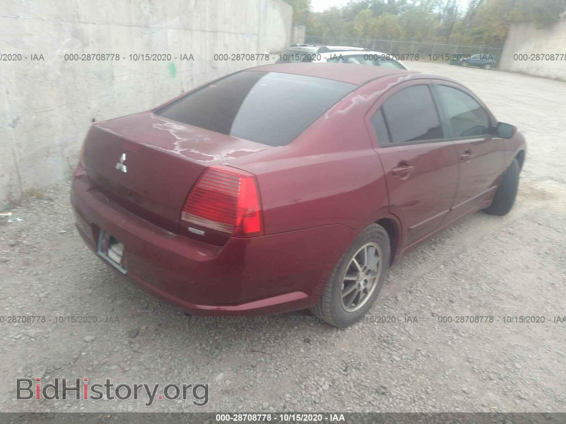 2004 MITSUBISHI GALANT - VIN: 4A3AB46F14E109333 - Фото 4