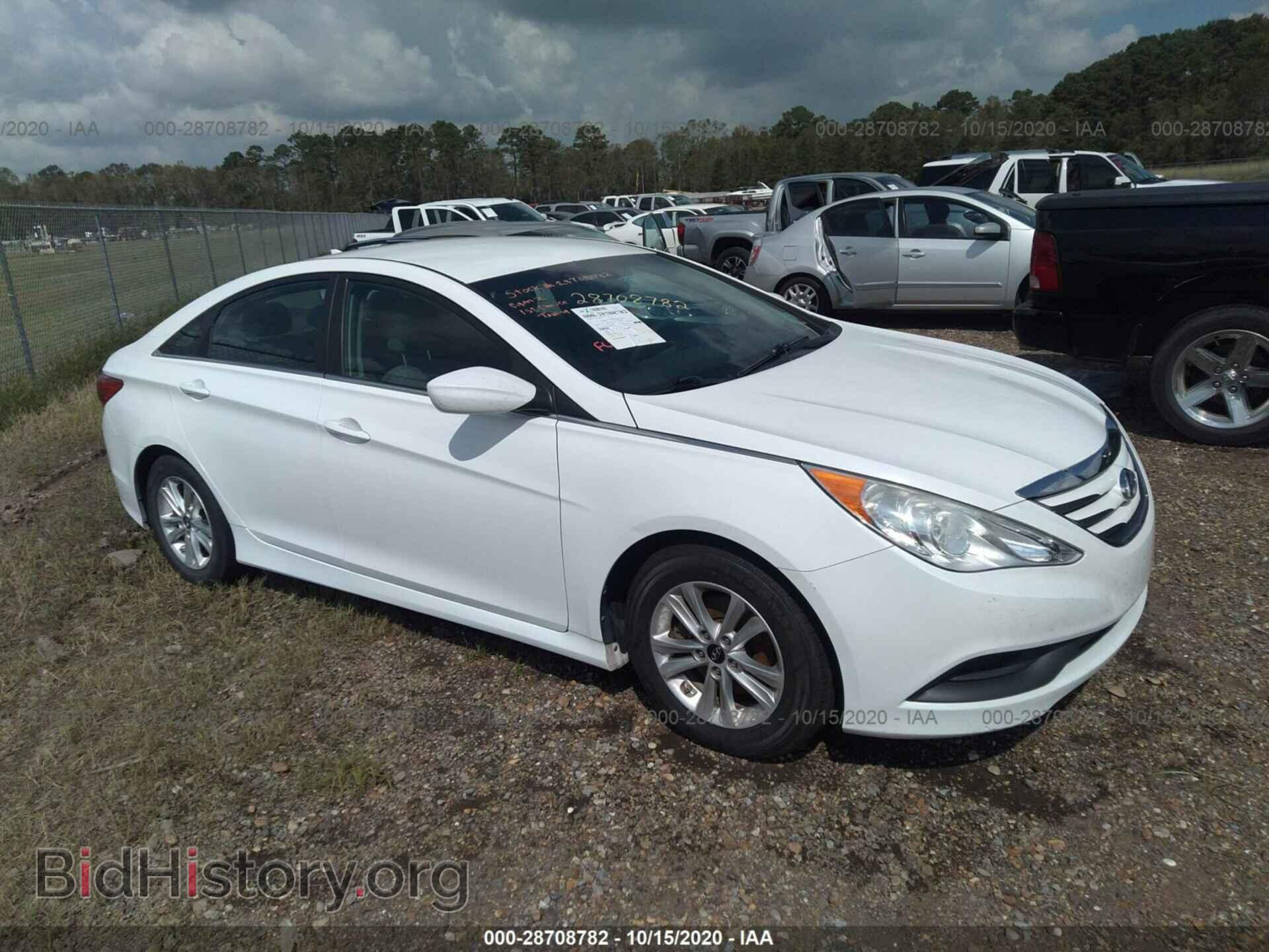 Фотография 5NPEB4AC2EH864834 - HYUNDAI SONATA 2014