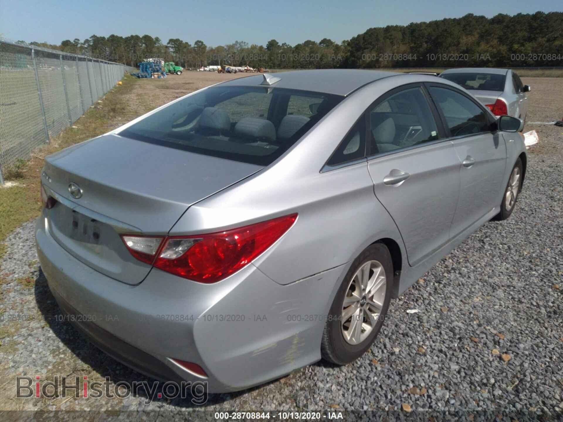 2014 HYUNDAI SONATA - VIN: 5NPEB4AC7EH833773 - Фото 4