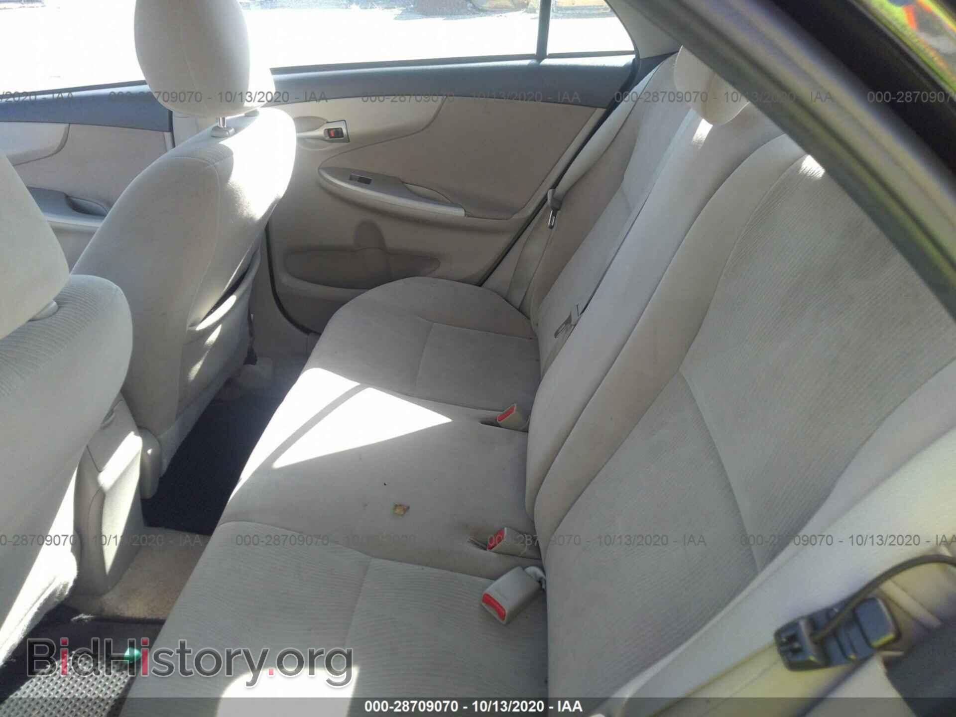 2011 TOYOTA COROLLA - VIN: 2T1BU4EE0BC638380 - Фото 8