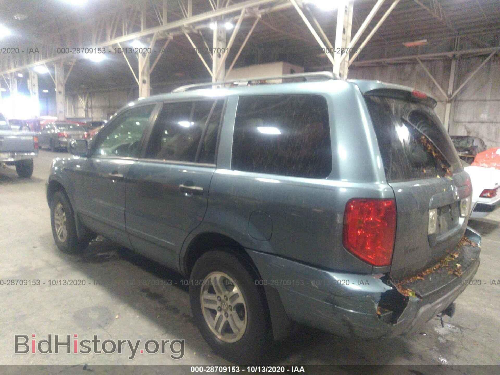 2005 HONDA PILOT - VIN: 5FNYF18485B016180 - Фото 3