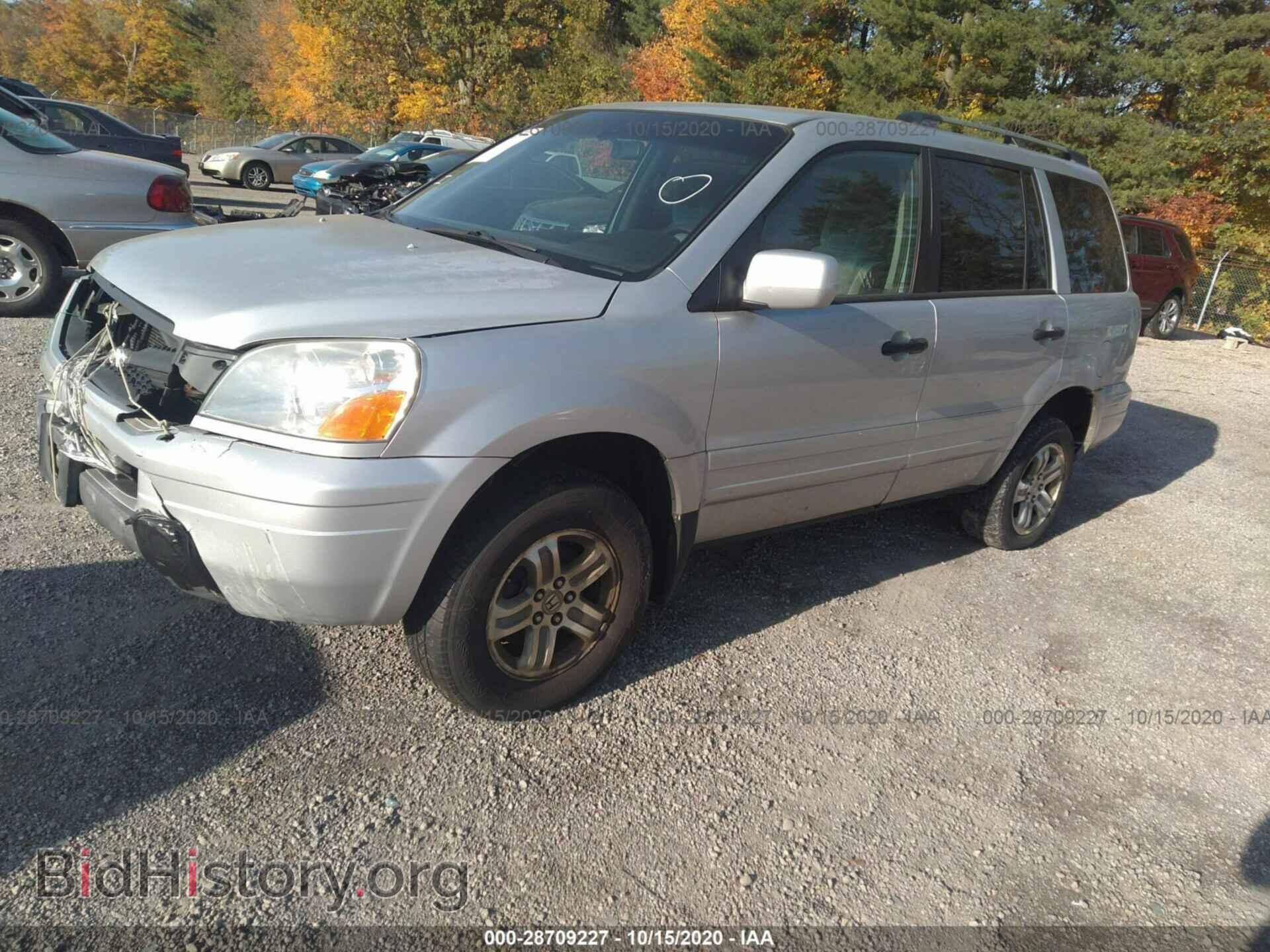 2005 HONDA PILOT - VIN: 2HKYF18455H520350 - Фото 2
