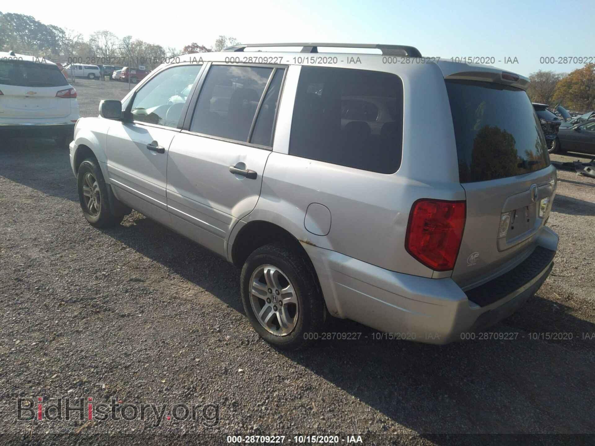 2005 HONDA PILOT - VIN: 2HKYF18455H520350 - Фото 3