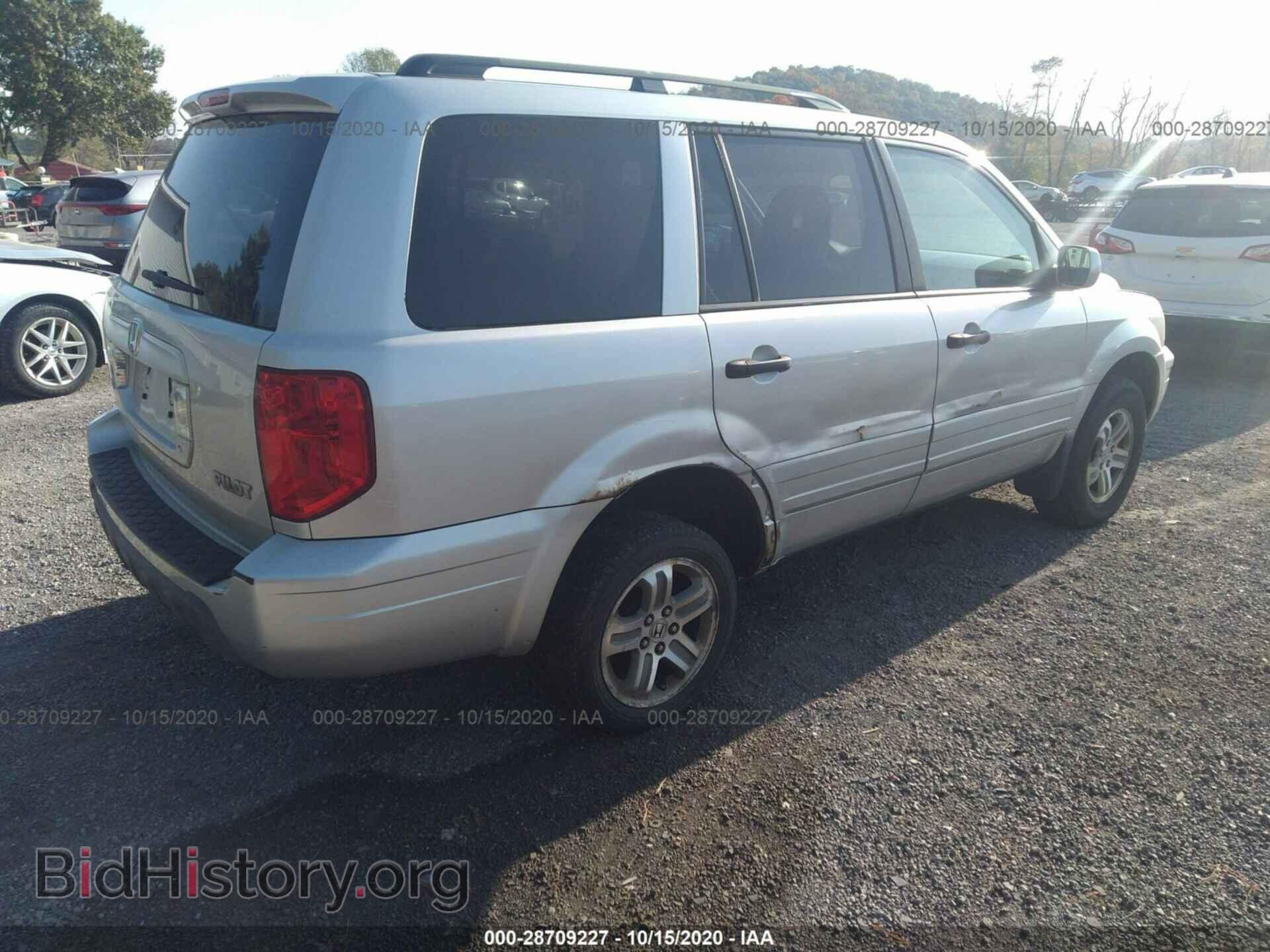 2005 HONDA PILOT - VIN: 2HKYF18455H520350 - Фото 4