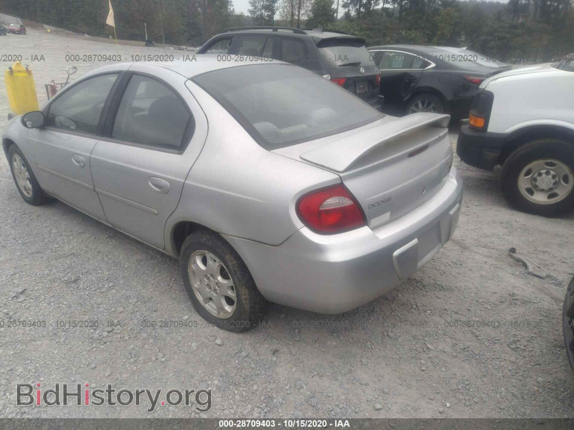 2005 DODGE NEON - VIN: 1B3ES56C75D186295 - Фото 3