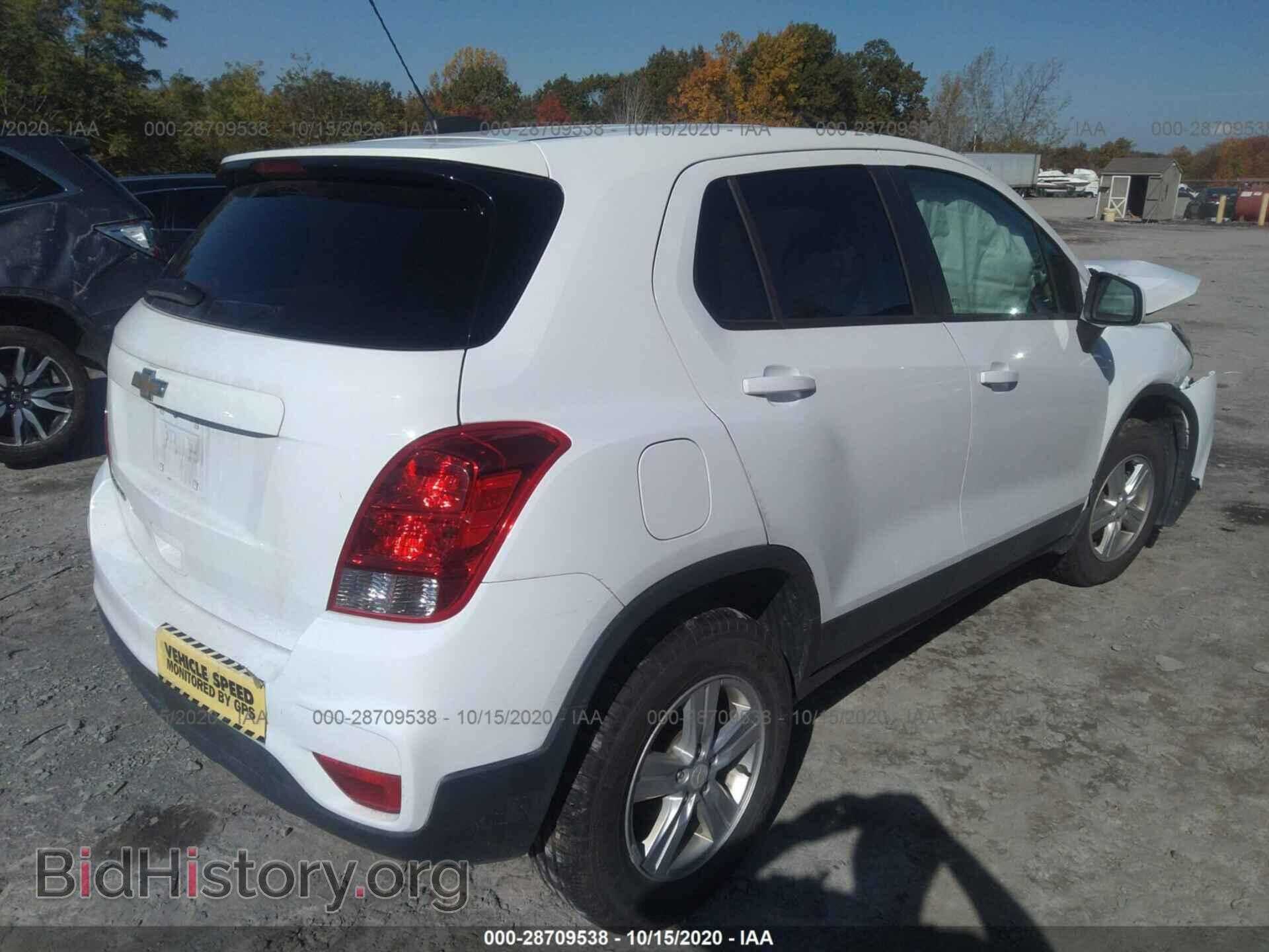 2017 CHEVROLET TRAX - VIN: 3GNCJNSB7HL270421 - Photo 4