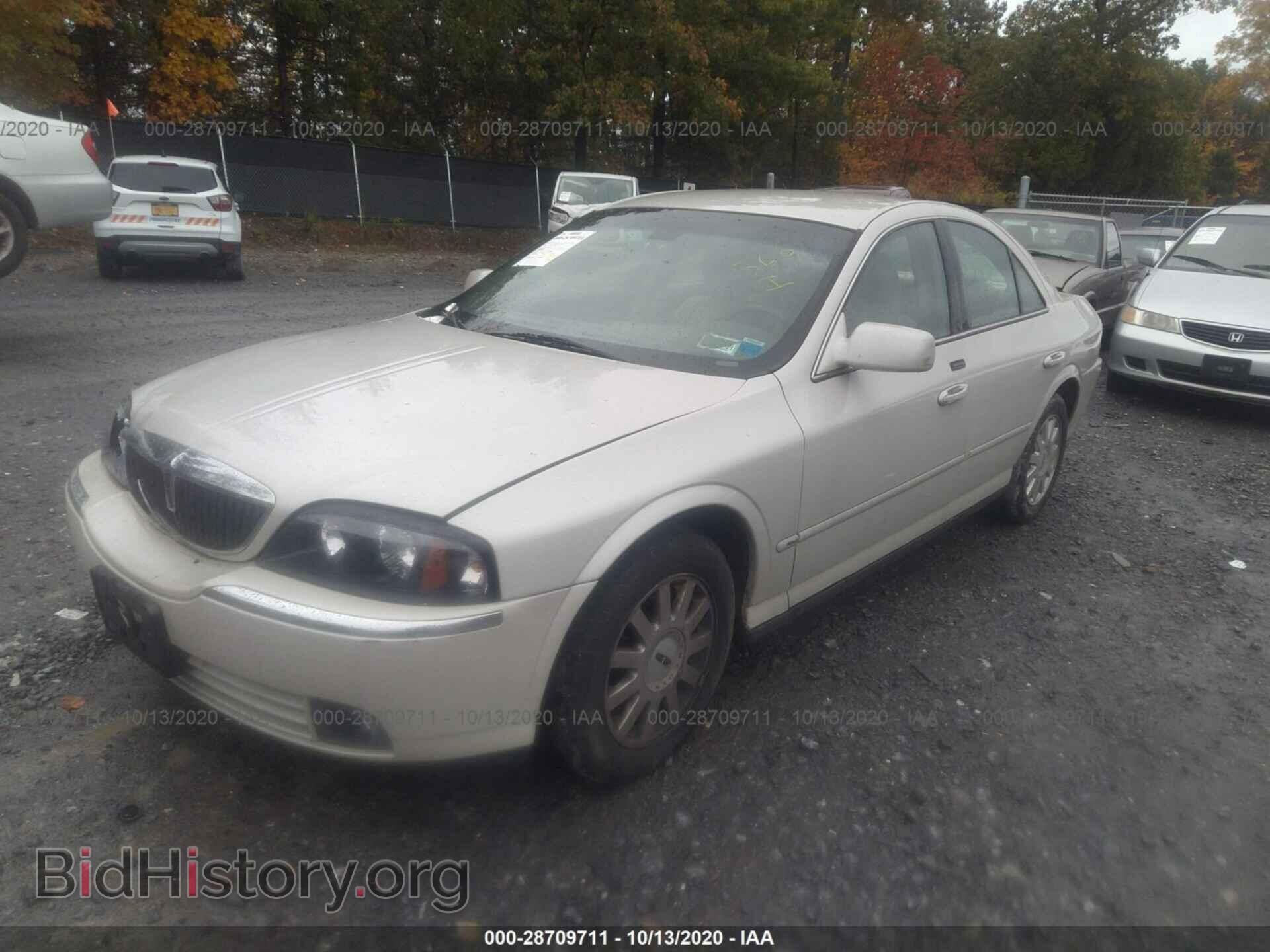 2005 LINCOLN LS - VIN: 1LNHM86SX5Y643068 - Фото 2