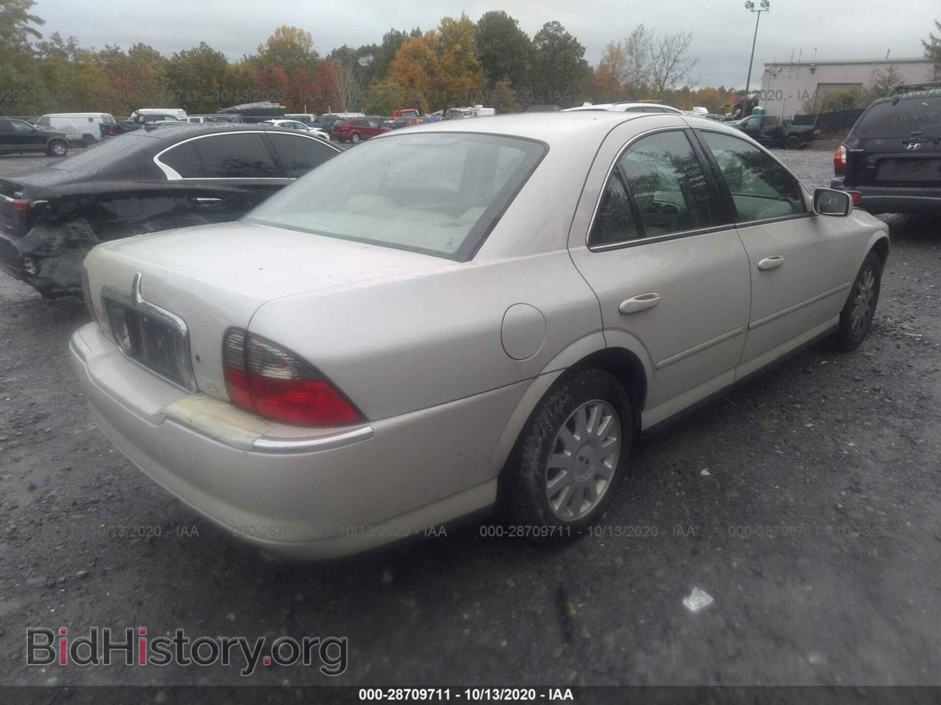 2005 LINCOLN LS - VIN: 1LNHM86SX5Y643068 - Фото 4