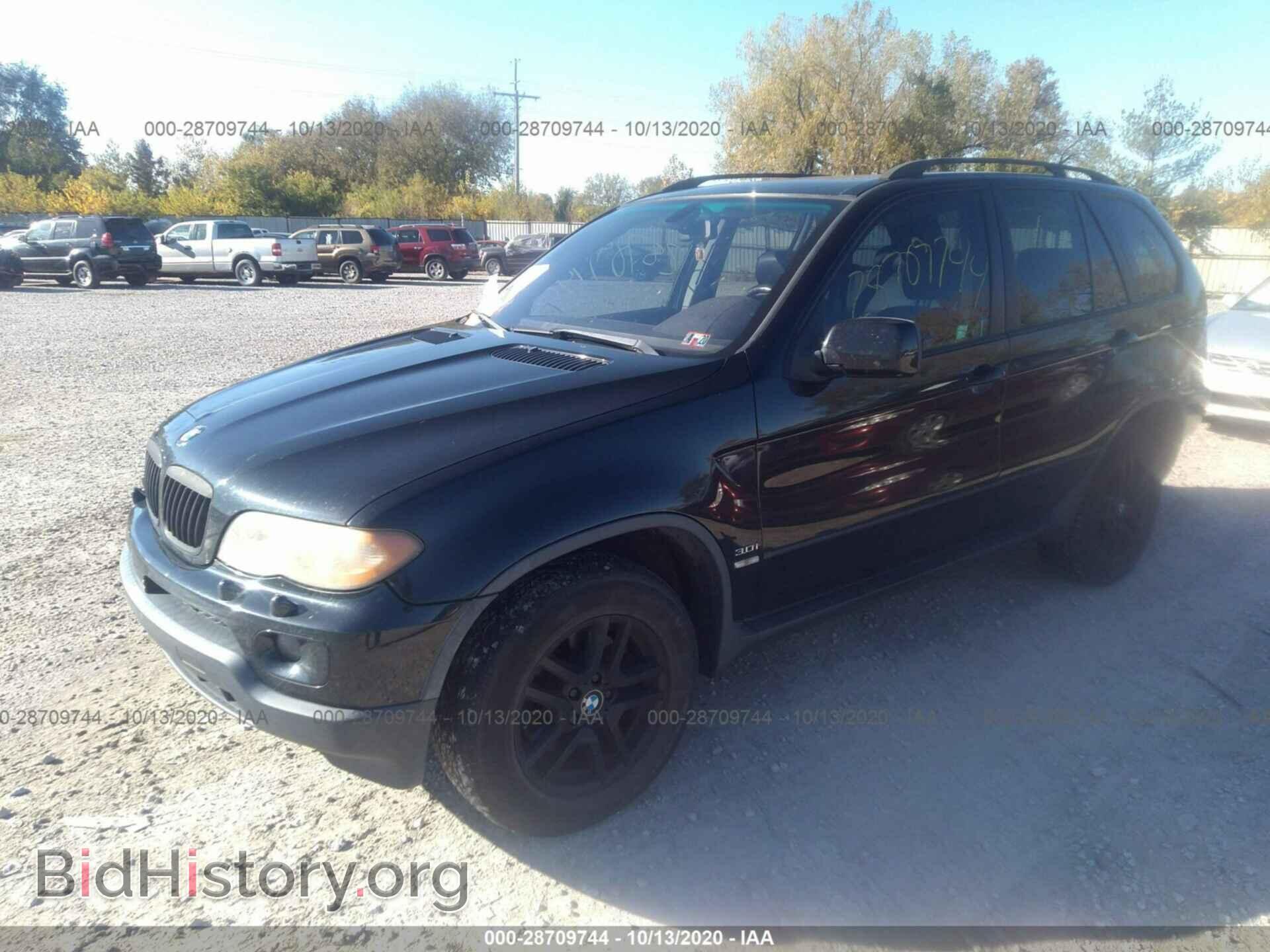 2005 BMW X5 - VIN: 5UXFA13595LY09585 - Фото 2