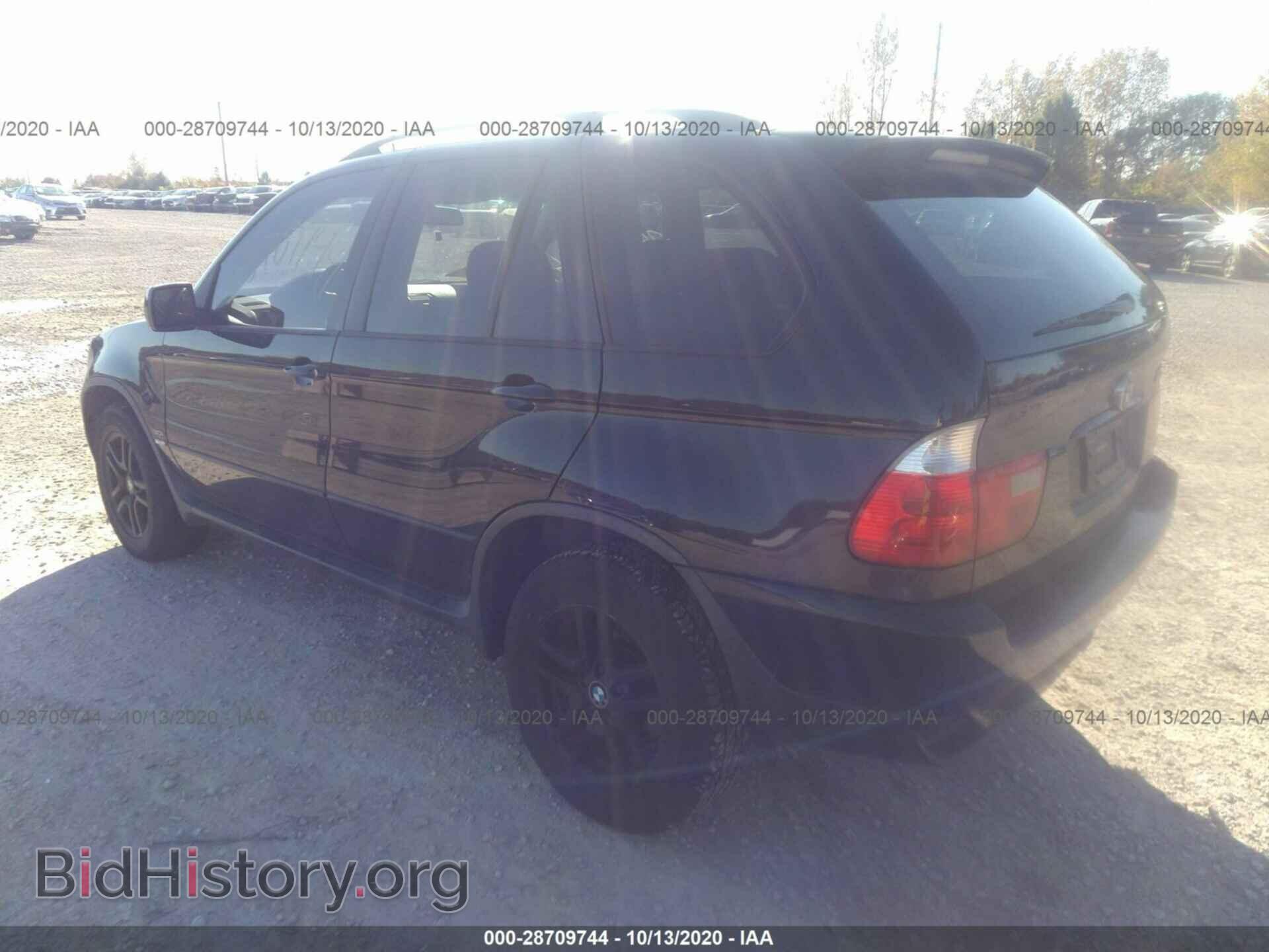 2005 BMW X5 - VIN: 5UXFA13595LY09585 - Фото 3