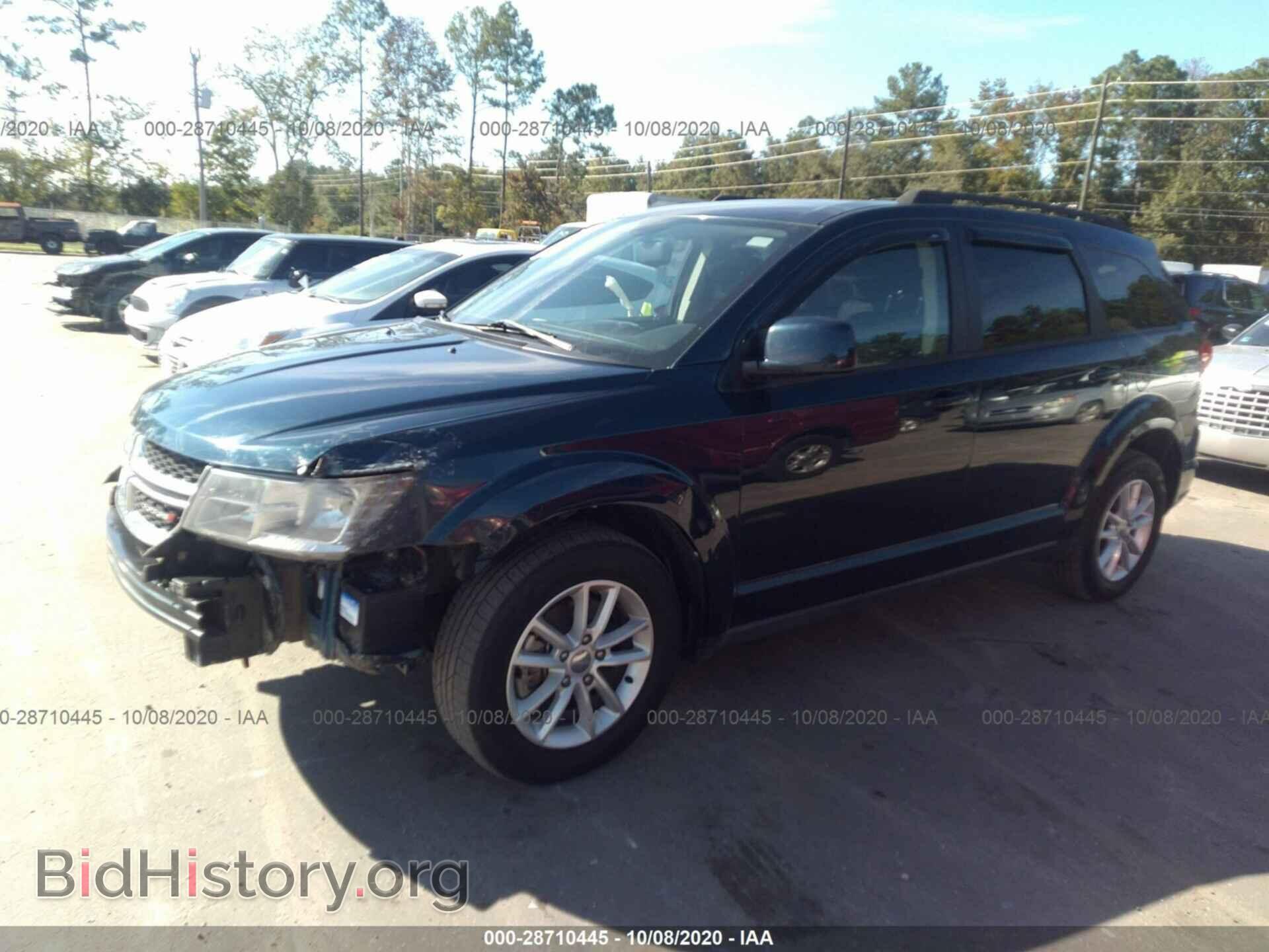 2014 DODGE JOURNEY - VIN: 3C4PDCBB6ET303491 - Фото 2