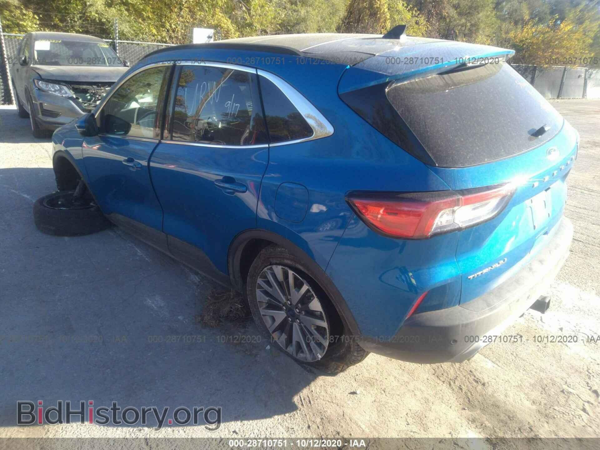 2020 FORD ESCAPE - VIN: 1FMCU9J96LUB19960 - Фото 3
