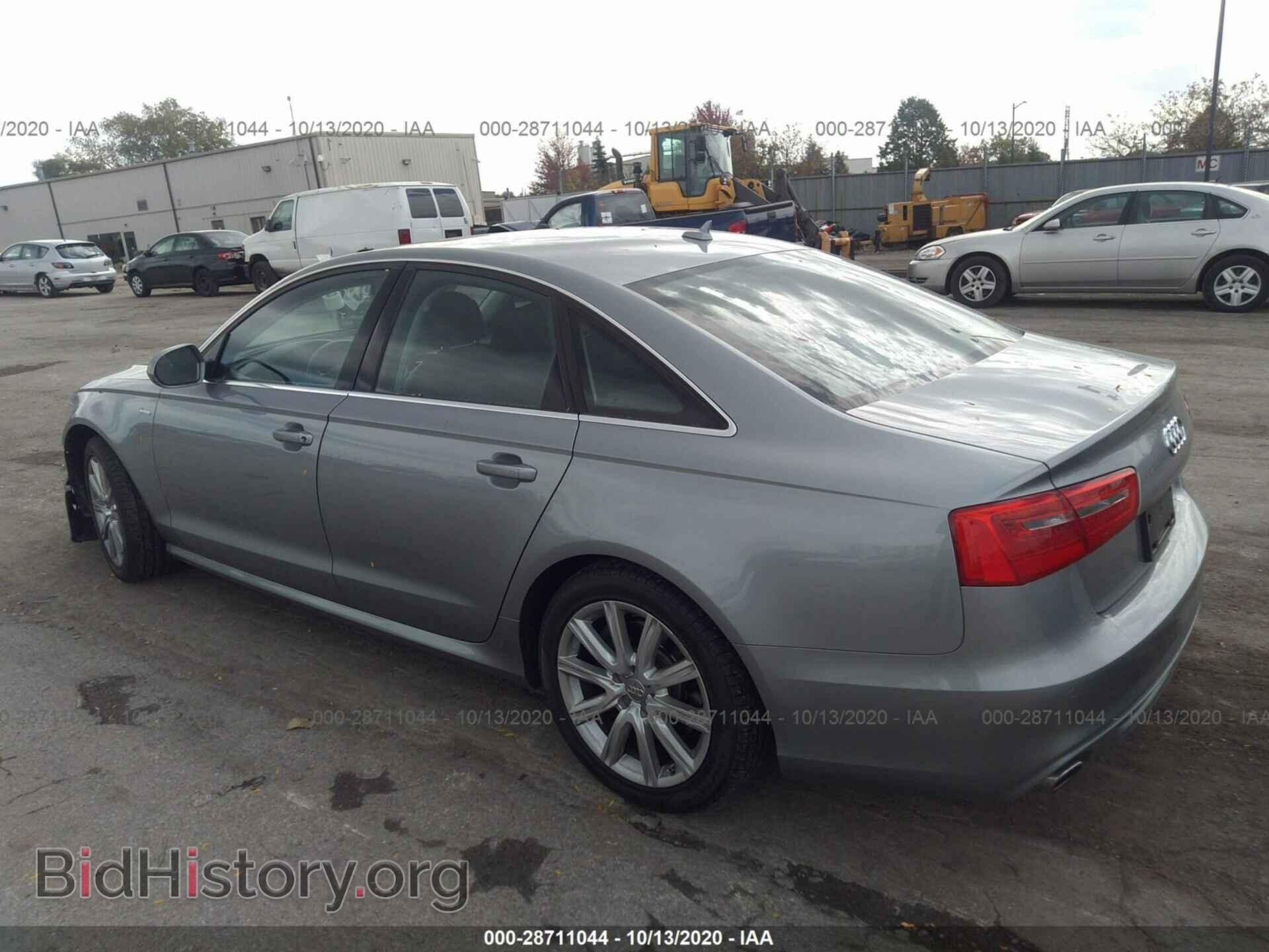 2012 AUDI A6 - VIN: WAUHGAFCXCN087609 - Фото 3