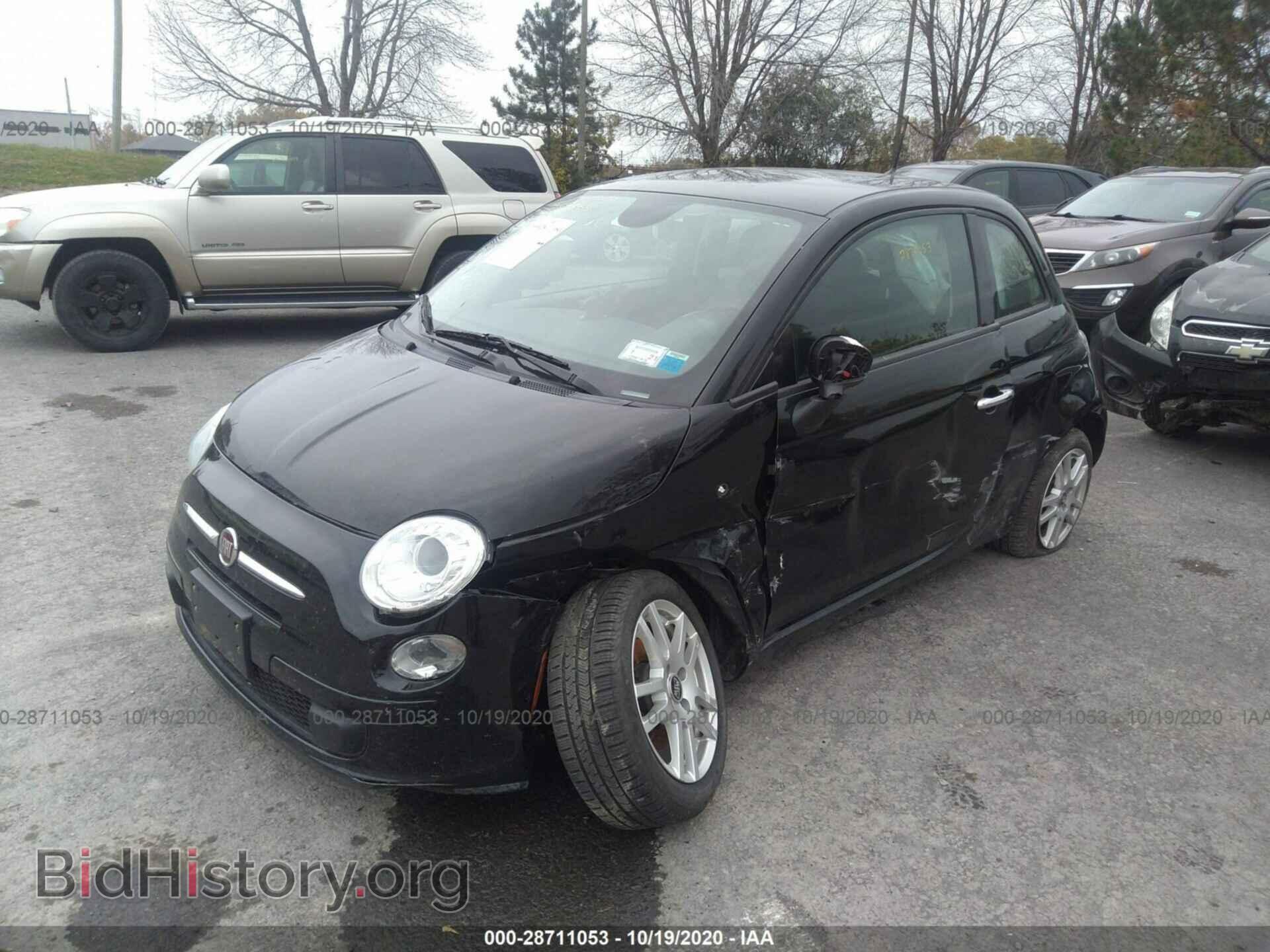 2015 FIAT 500 - VIN: 3C3CFFAR4FT613444 - Photo 2
