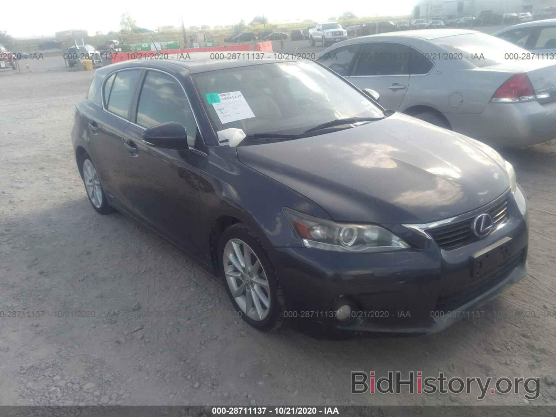 Photo JTHKD5BH1B2038209 - LEXUS CT 200H 2011