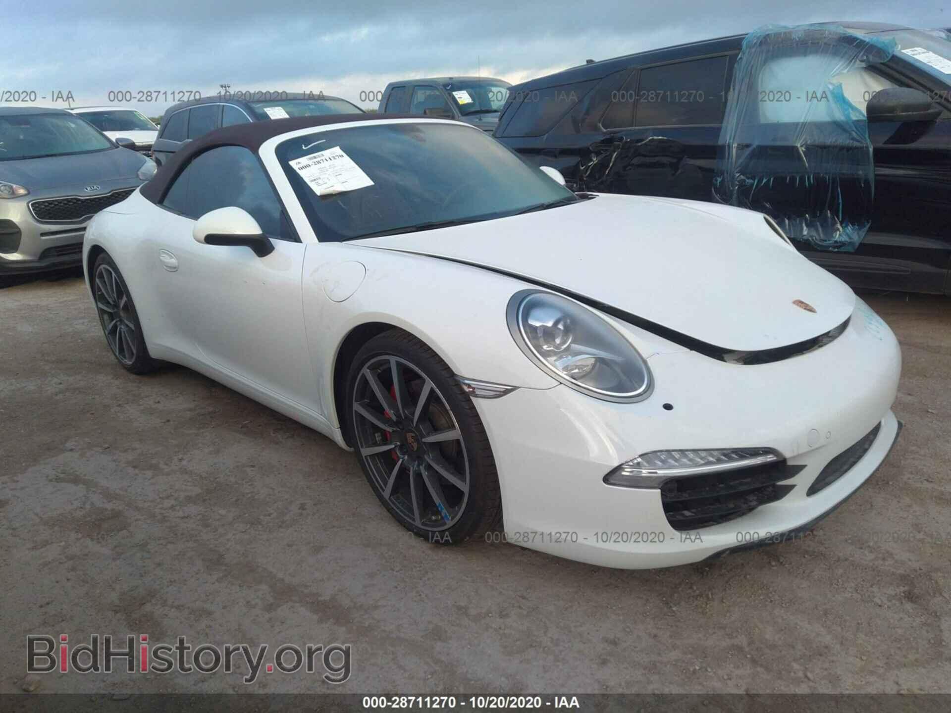 Photo WP0CB2A94ES155405 - PORSCHE 911 2014