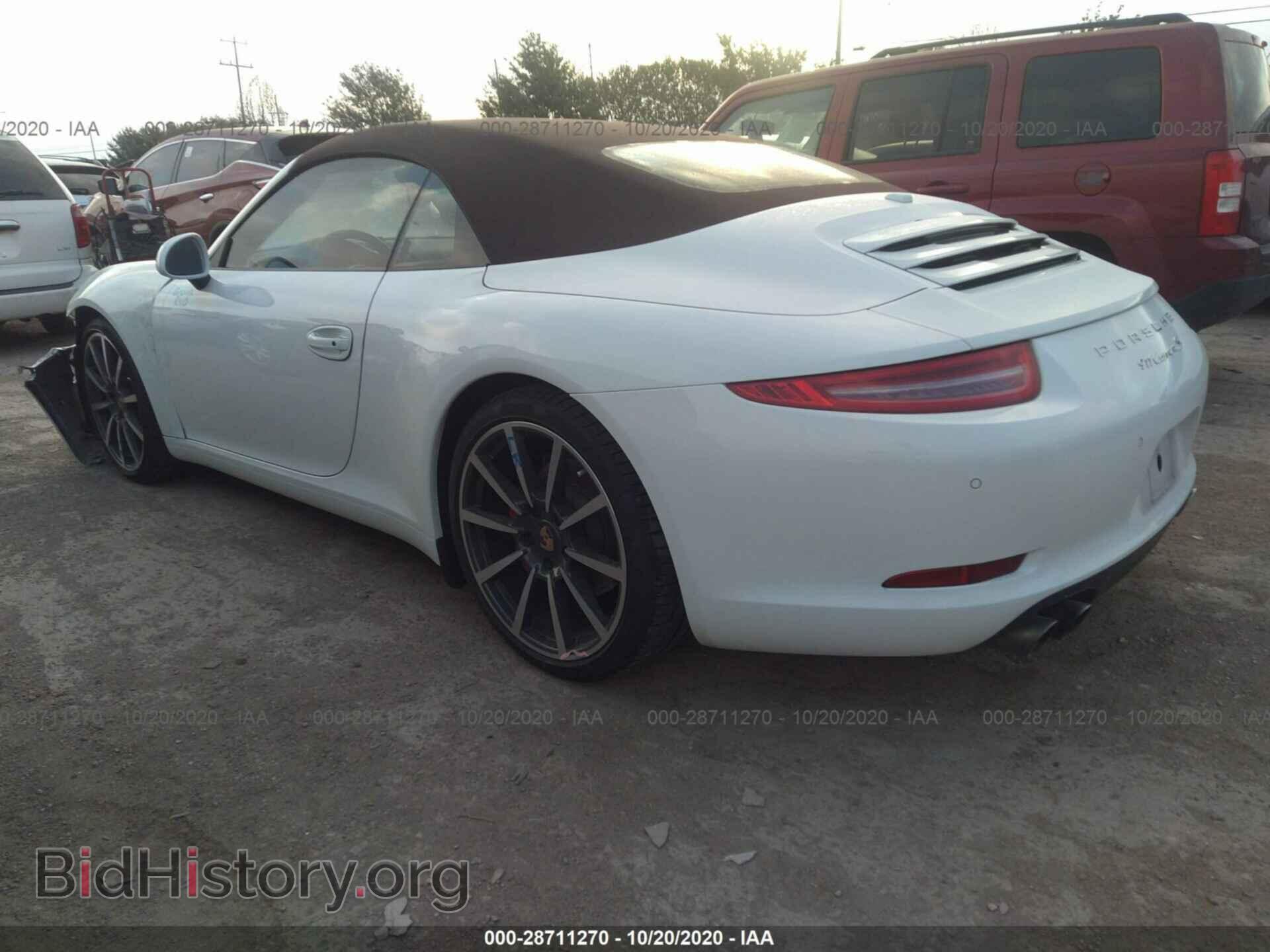 2014 PORSCHE 911 - VIN: WP0CB2A94ES155405 - Фото 3