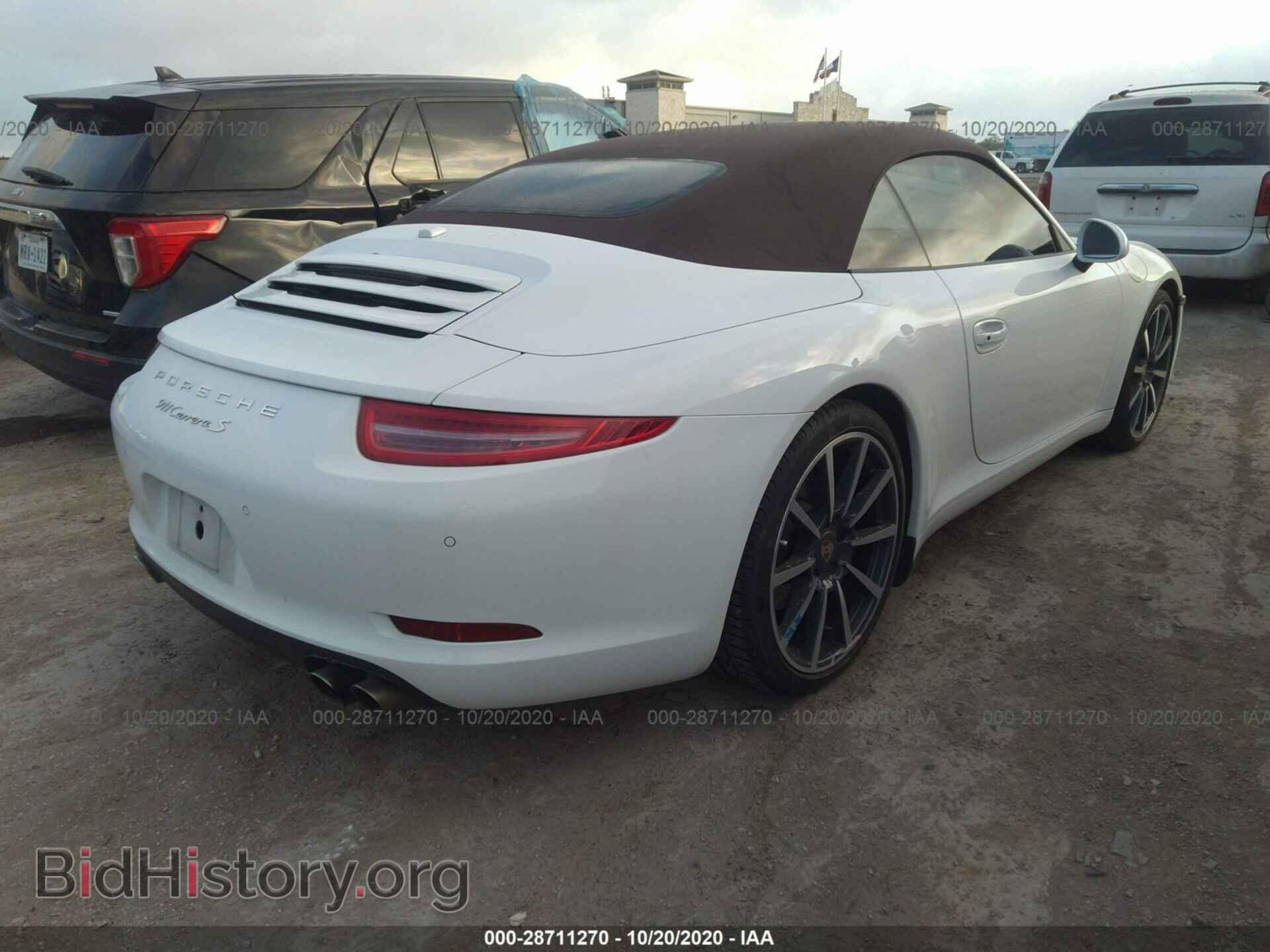2014 PORSCHE 911 - VIN: WP0CB2A94ES155405 - Фото 4