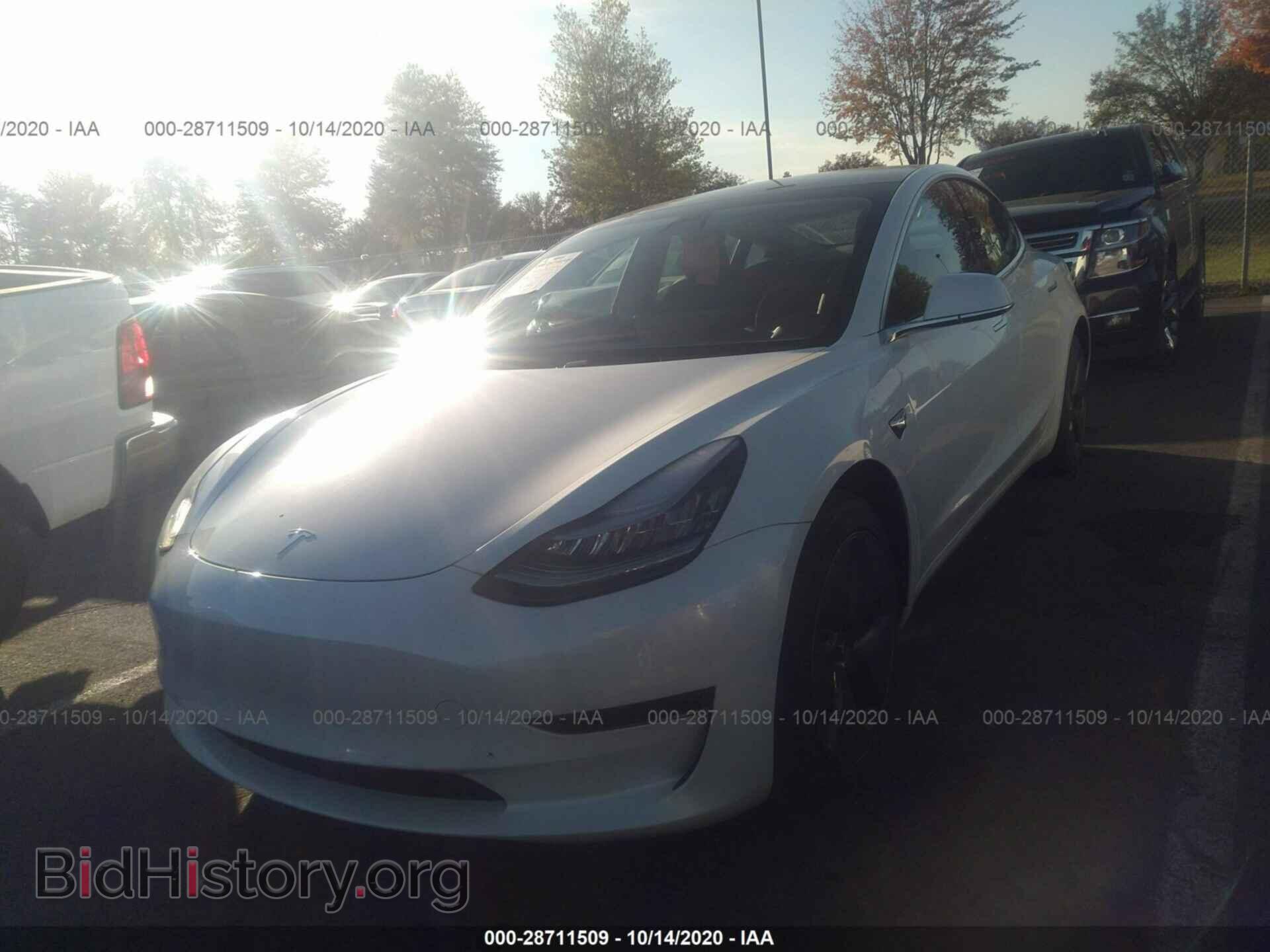 2020 TESLA MODEL 3 - VIN: 5YJ3E1EB2LF617985 - Фото 2