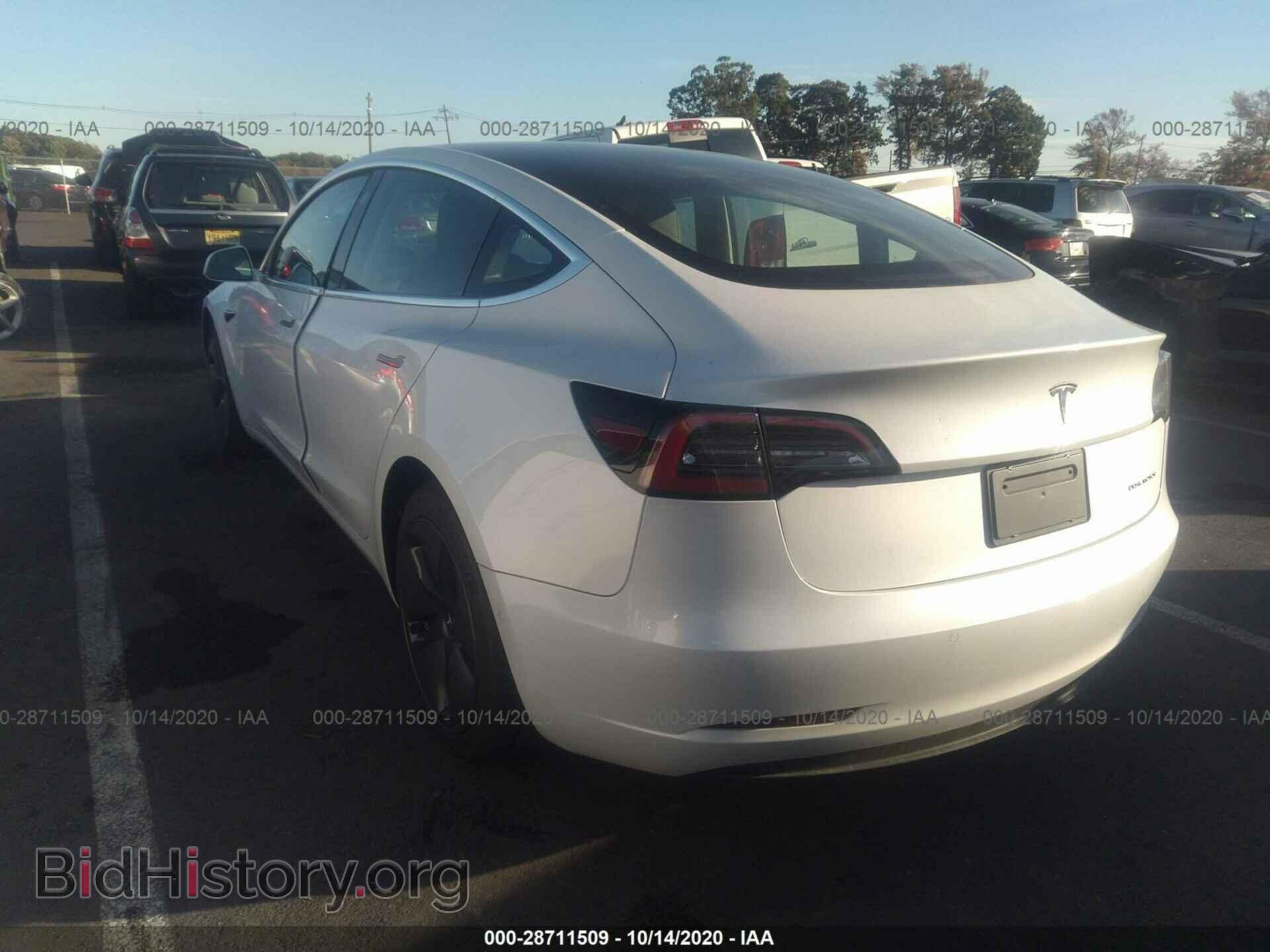 2020 TESLA MODEL 3 - VIN: 5YJ3E1EB2LF617985 - Фото 3