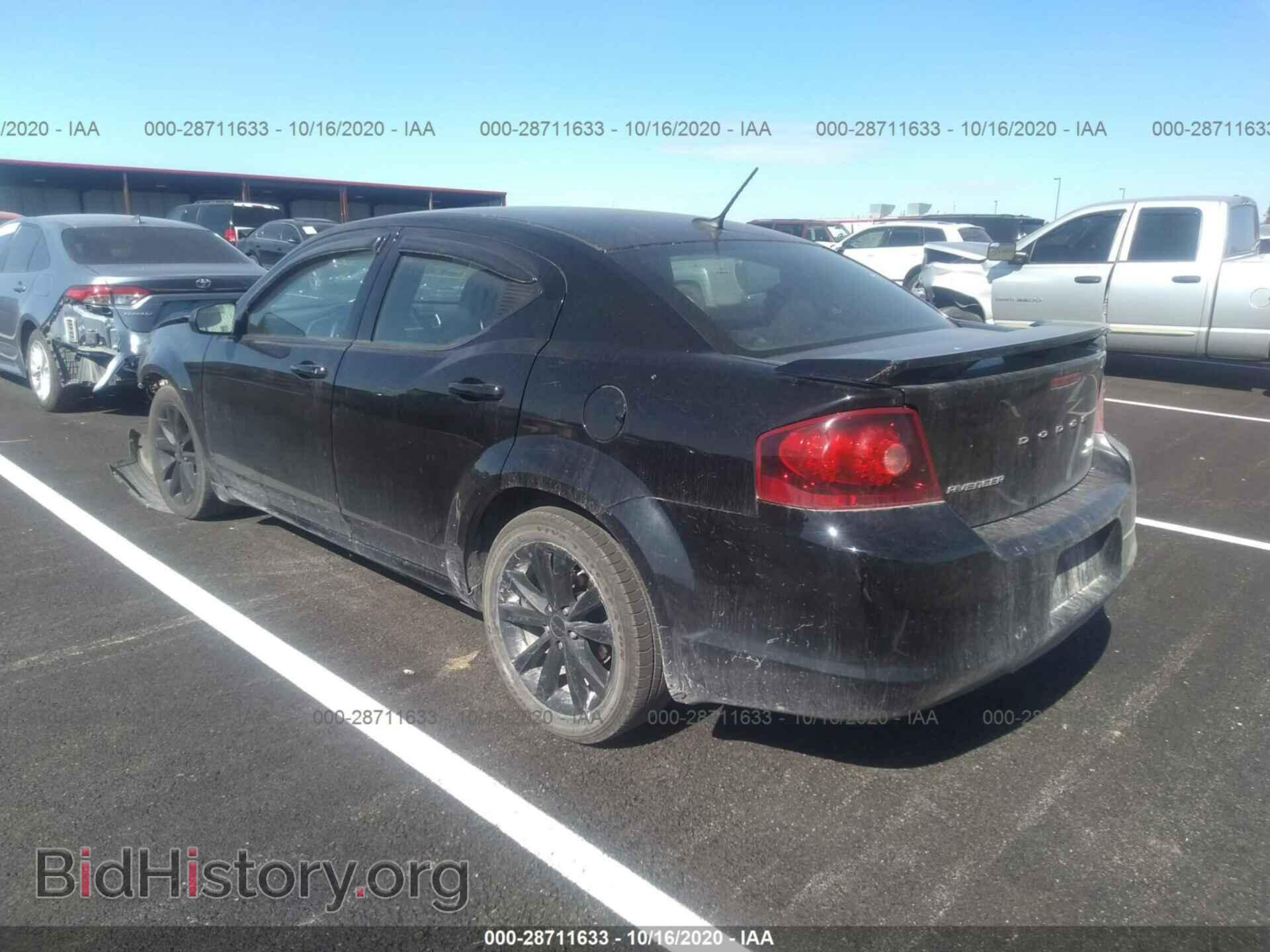 2014 DODGE AVENGER - VIN: 1C3CDZAB6EN199835 - Фото 3