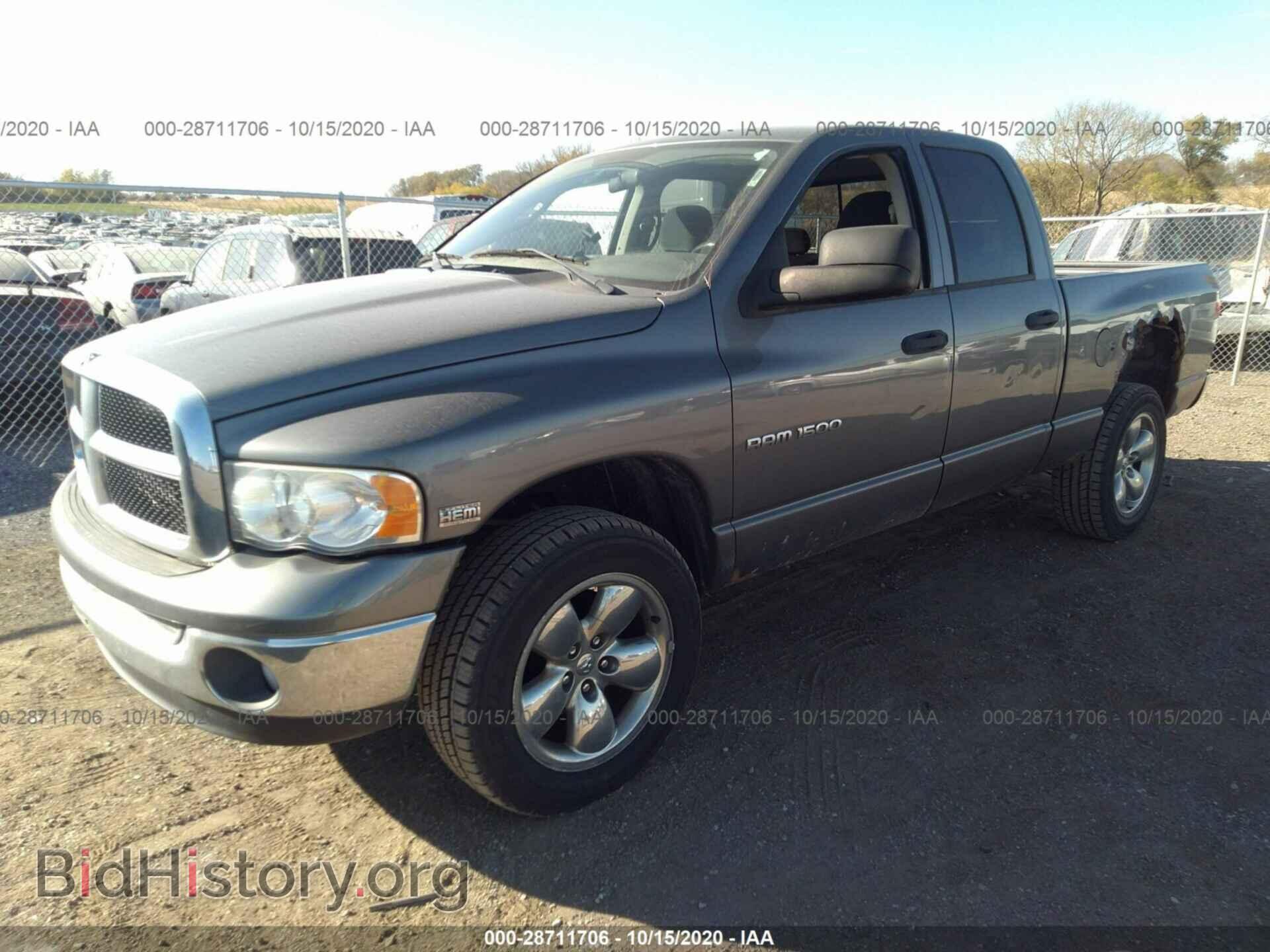 2005 DODGE RAM 1500 - VIN: 1D7HU18D45S216360 - Фото 2