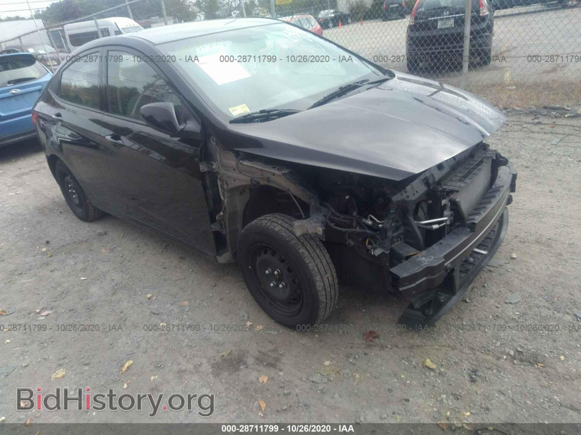 Фотография KMHCT4AE6HU356541 - HYUNDAI ACCENT 2017