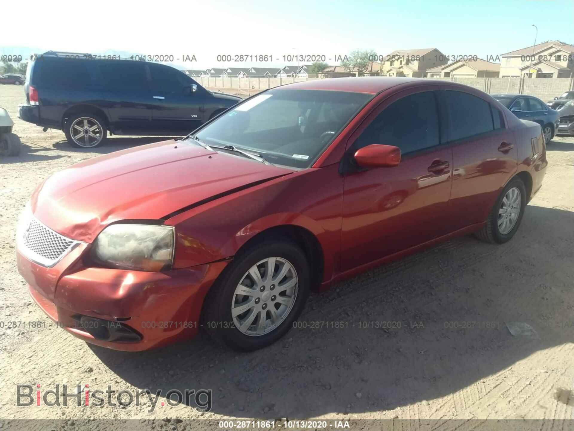 2012 MITSUBISHI GALANT - VIN: 4A32B2FFXCE015992 - Фото 2