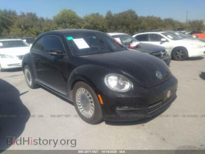 2012 Volkswagen BEETLE 2.5L, black — VIN 3VWJX7AT1CM620100, IAAI