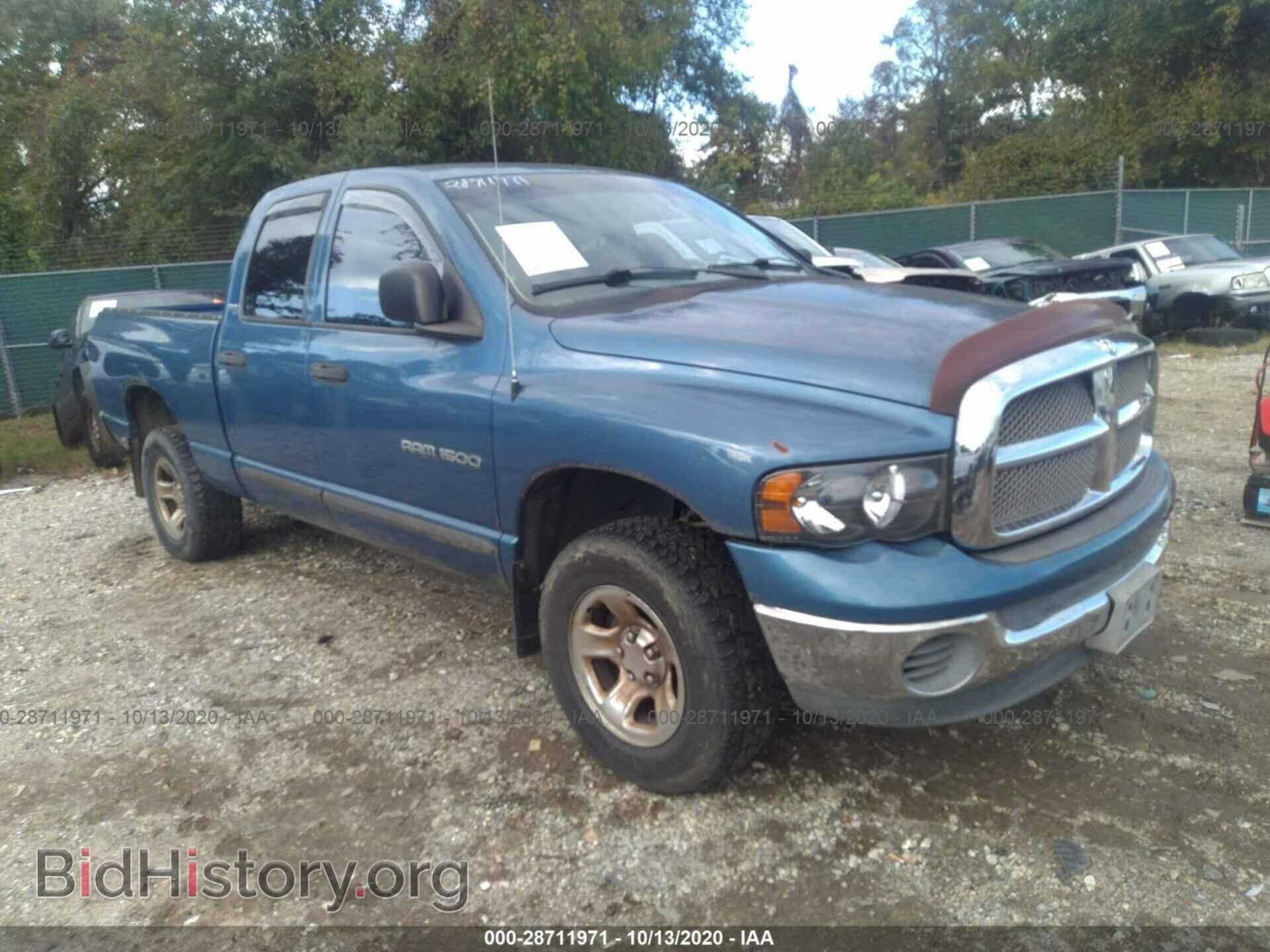 Фотография 3D7HU18N72G134585 - DODGE RAM 1500 2002