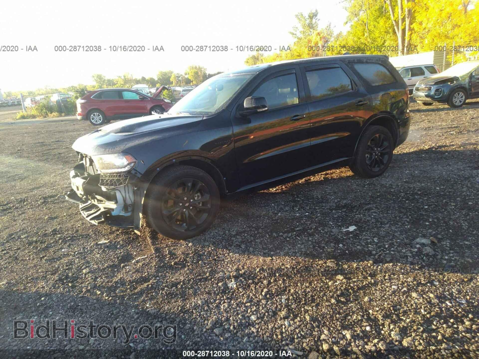 2020 DODGE DURANGO - VIN: 1C4SDJCT8LC257421 - Фото 2