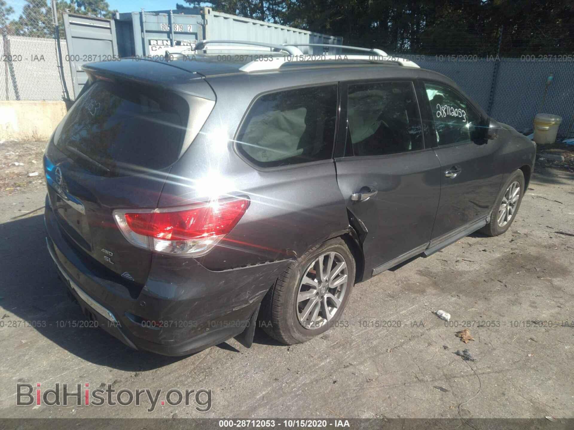 2013 NISSAN PATHFINDER - VIN: 5N1AR2MM8DC677249 - Фото 4