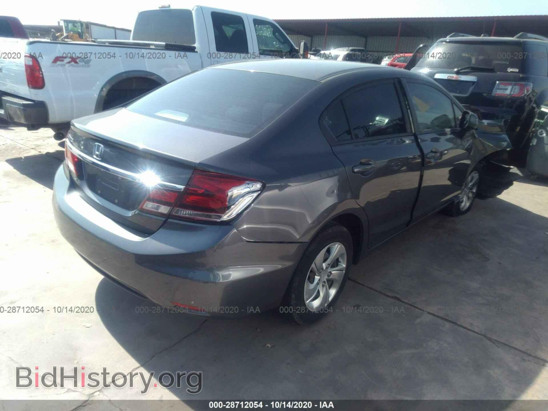 2013 HONDA CIVIC SDN - VIN: 2HGFB2F59DH569175 - Фото 4