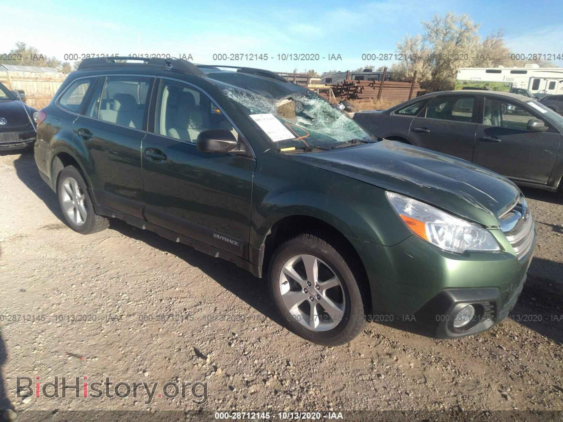 Фотография 4S4BRCAC9E3240142 - SUBARU OUTBACK 2014