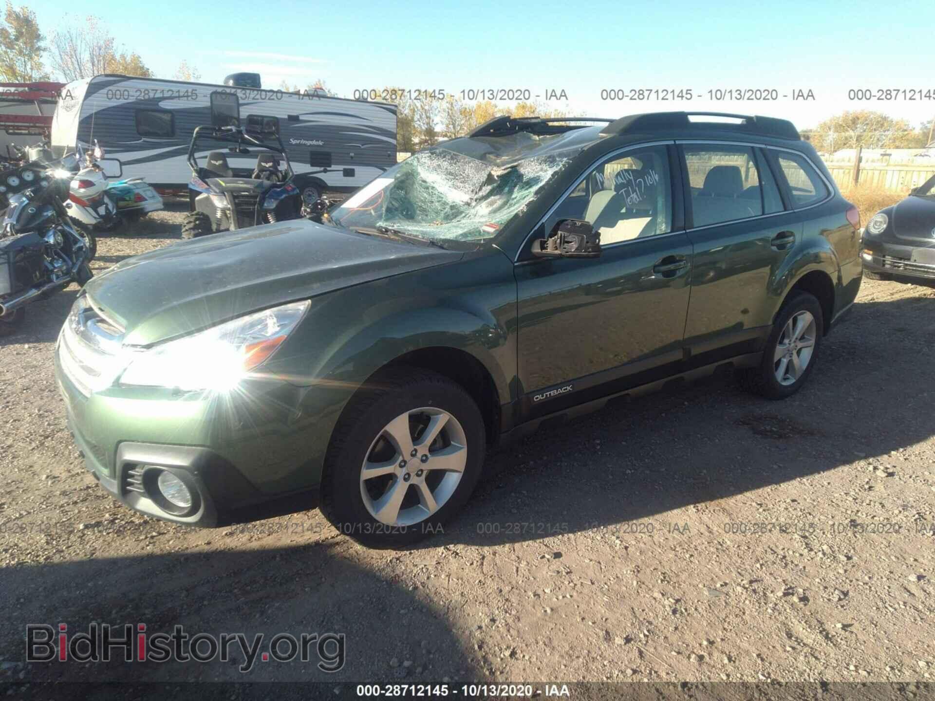 2014 SUBARU OUTBACK - VIN: 4S4BRCAC9E3240142 - Фото 2