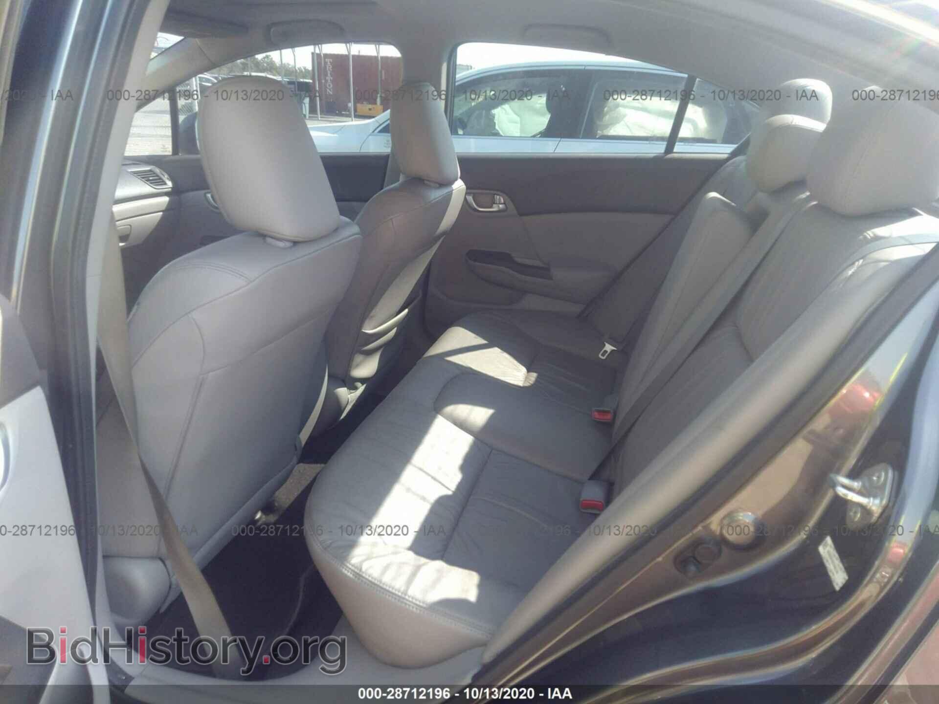2012 HONDA CIVIC SDN - VIN: 19XFB2F99CE045150 - Фото 8