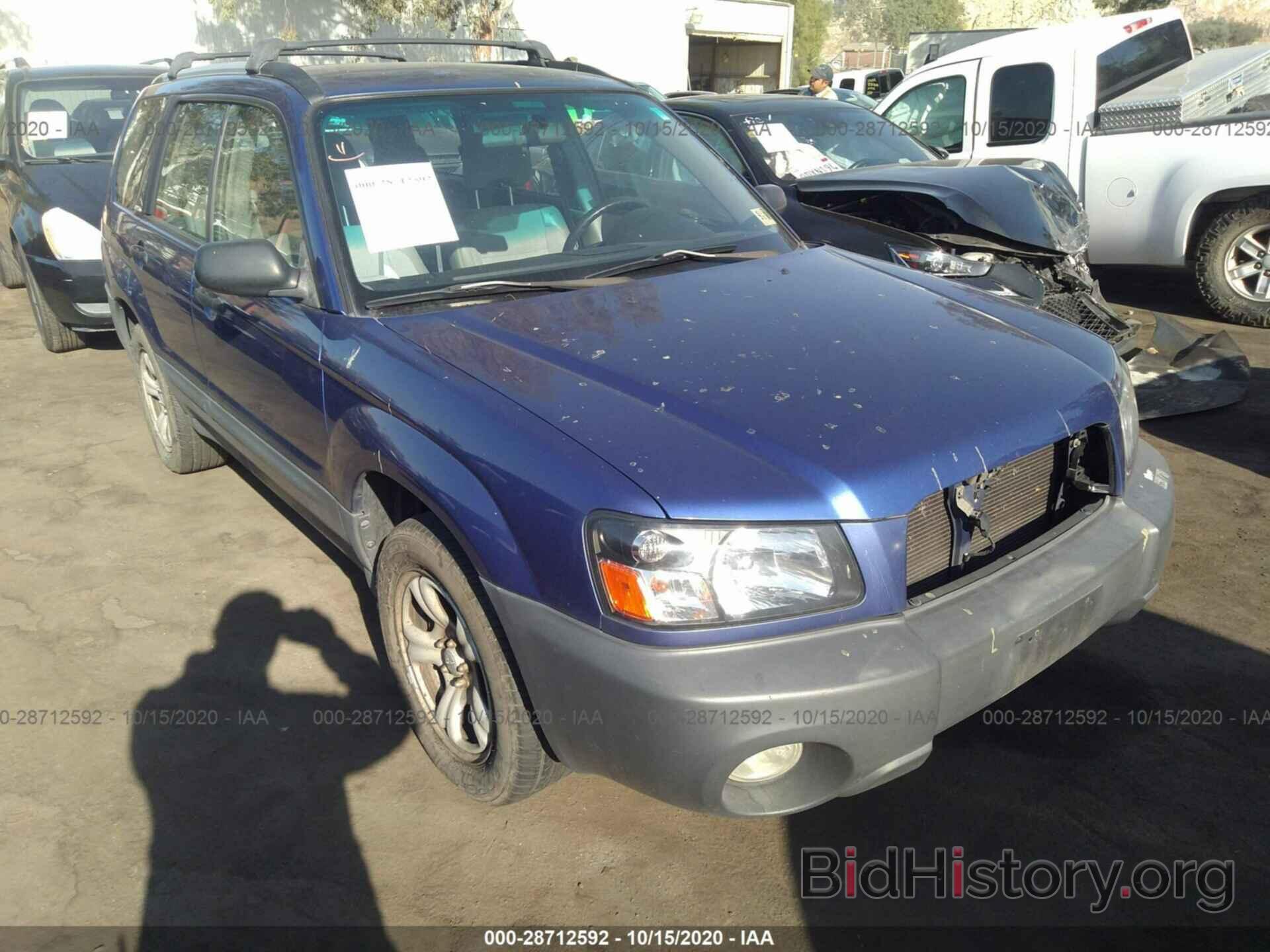 Photo JF1SG63673H710337 - SUBARU FORESTER 2003