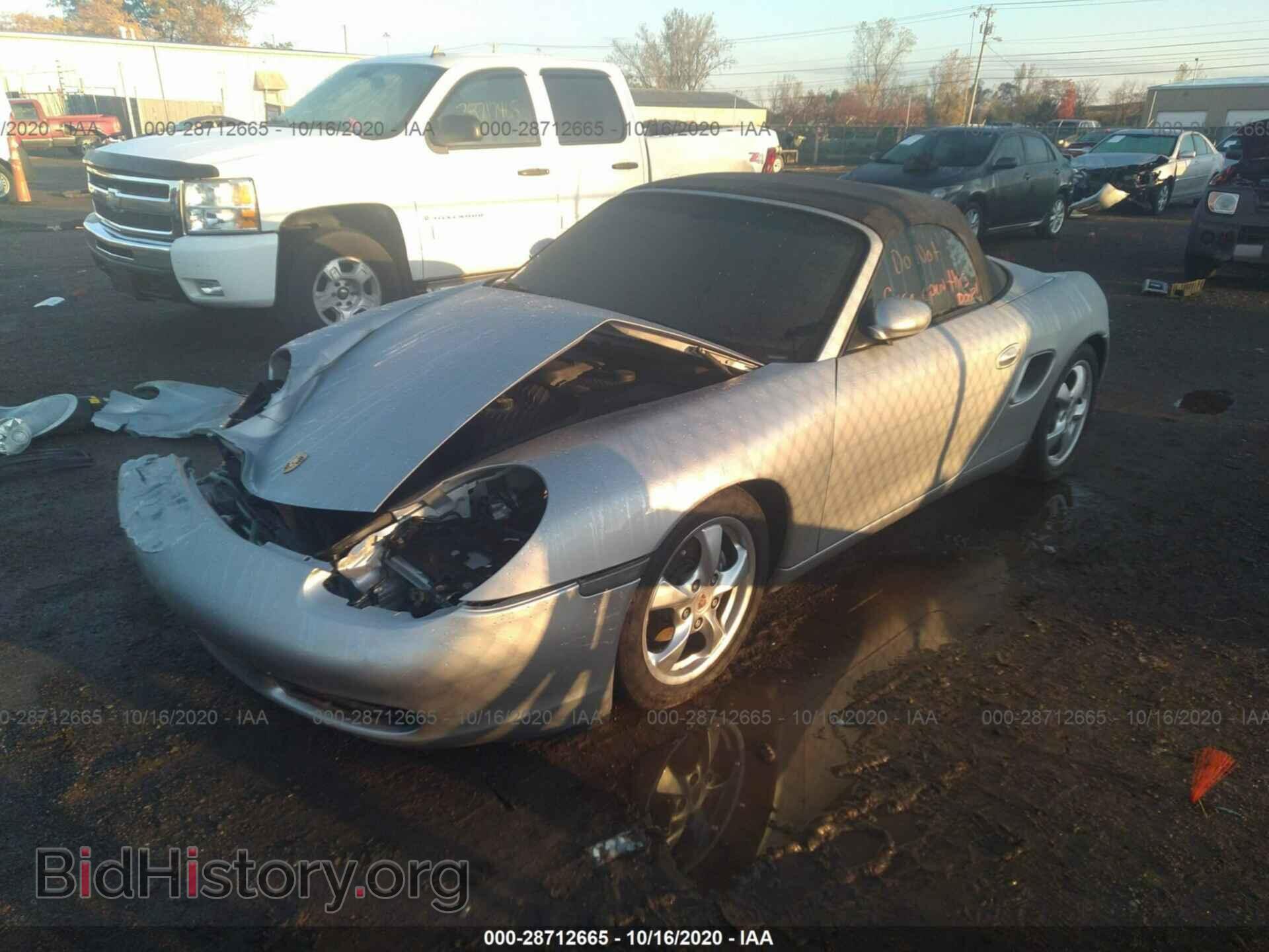 2002 PORSCHE BOXSTER - VIN: WP0CA29852U620367 - Фото 2